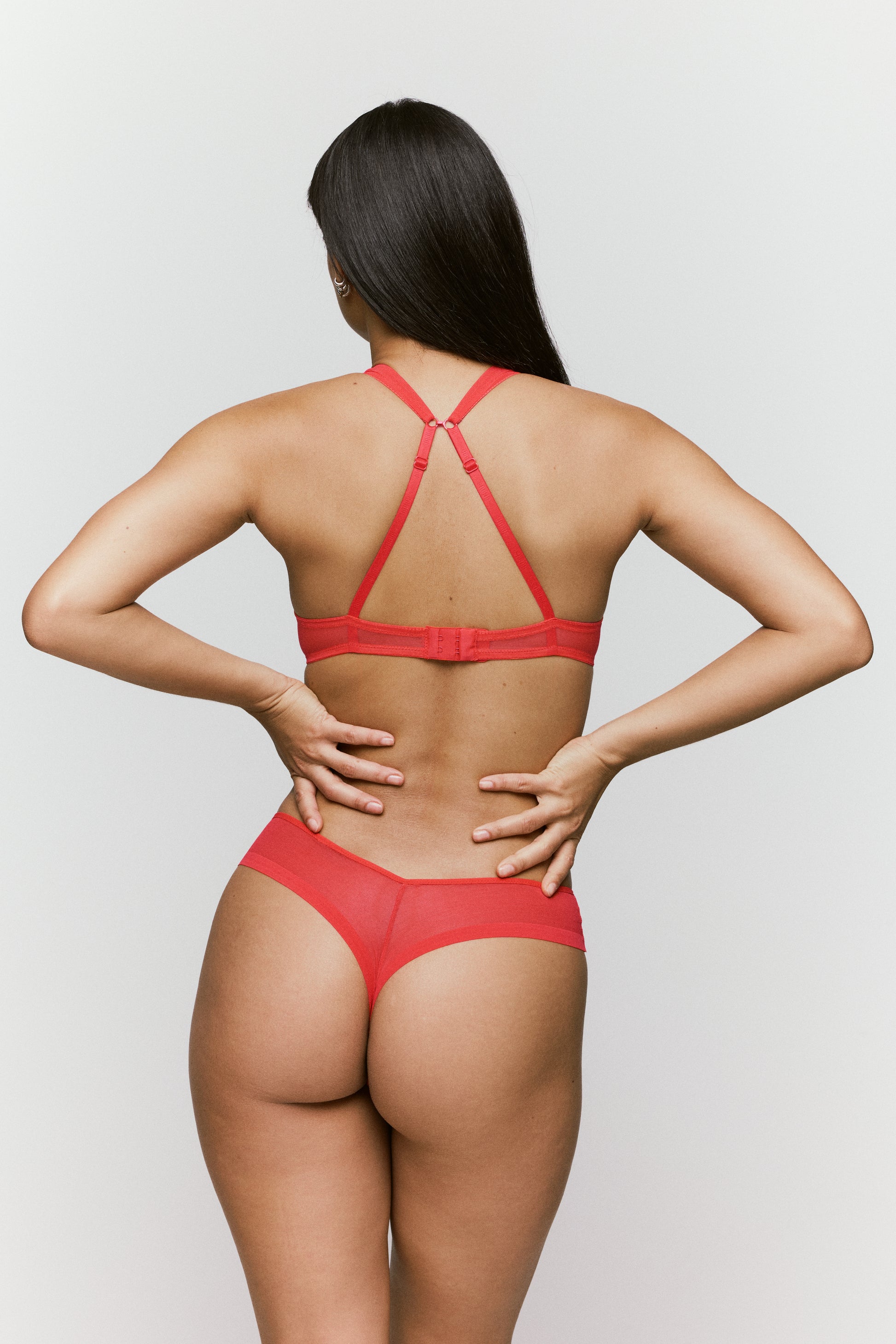 Sarda Chalmers bralette flexi wire hot lava