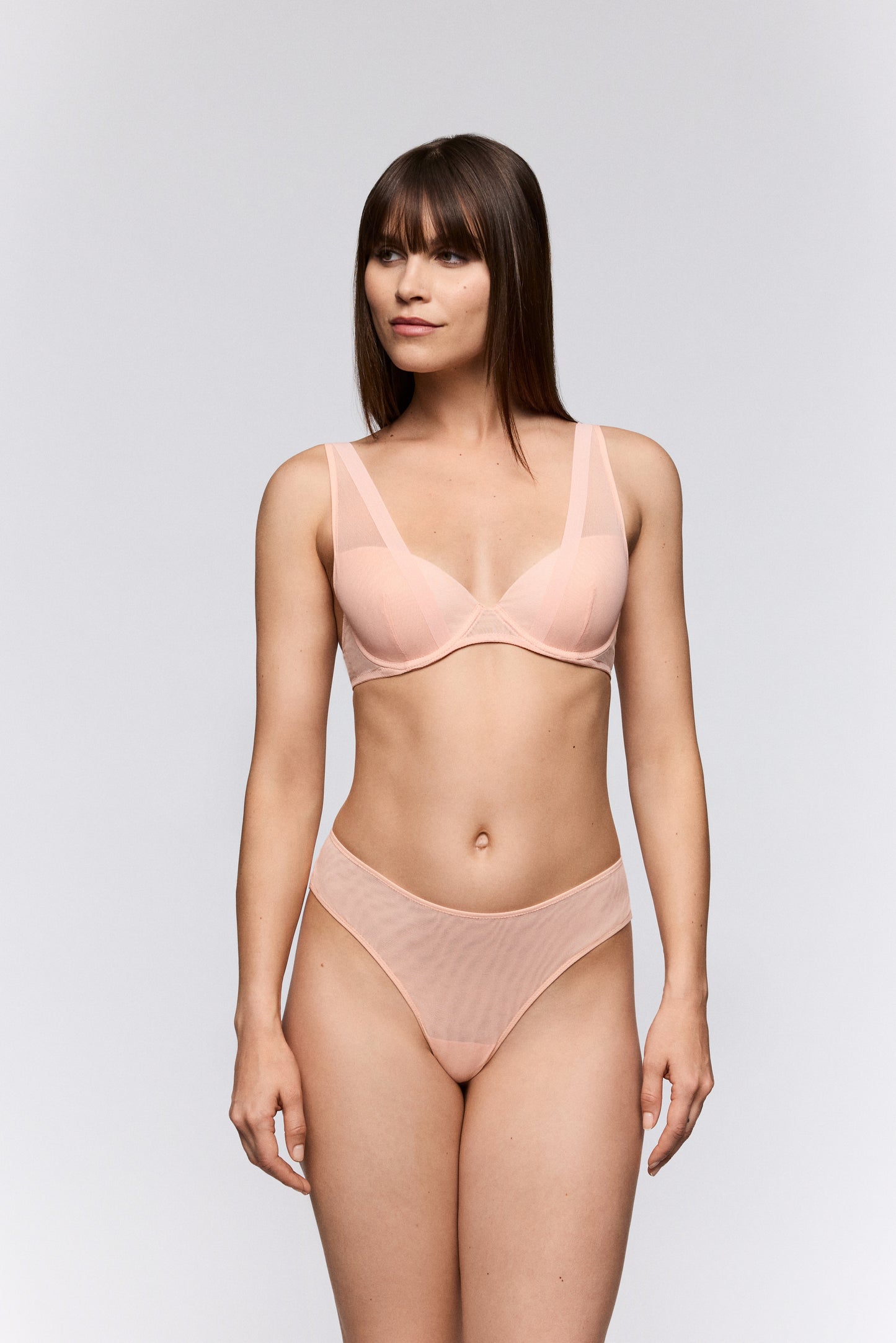 Sarda Chalmers voorgevormde plunge bh Royal peach