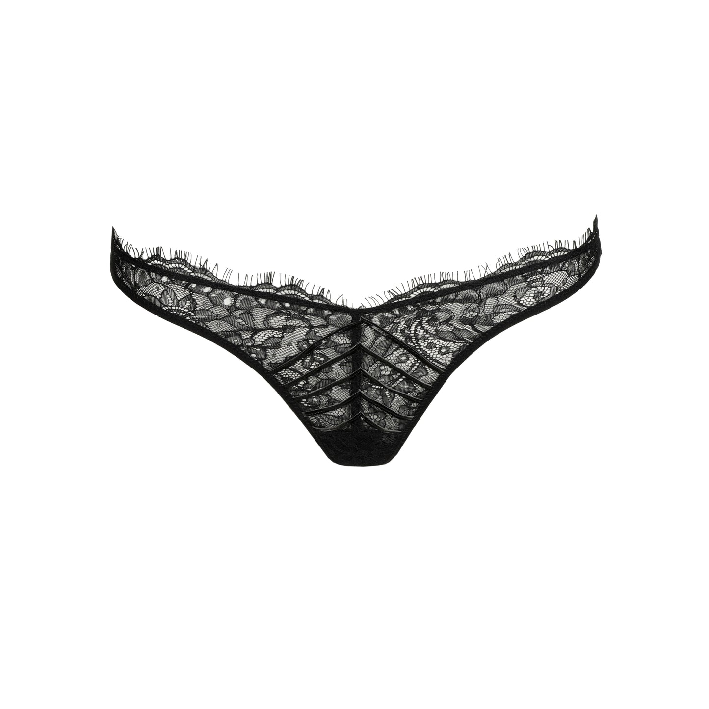 Sarda Chaika Italiaanse slip zwart