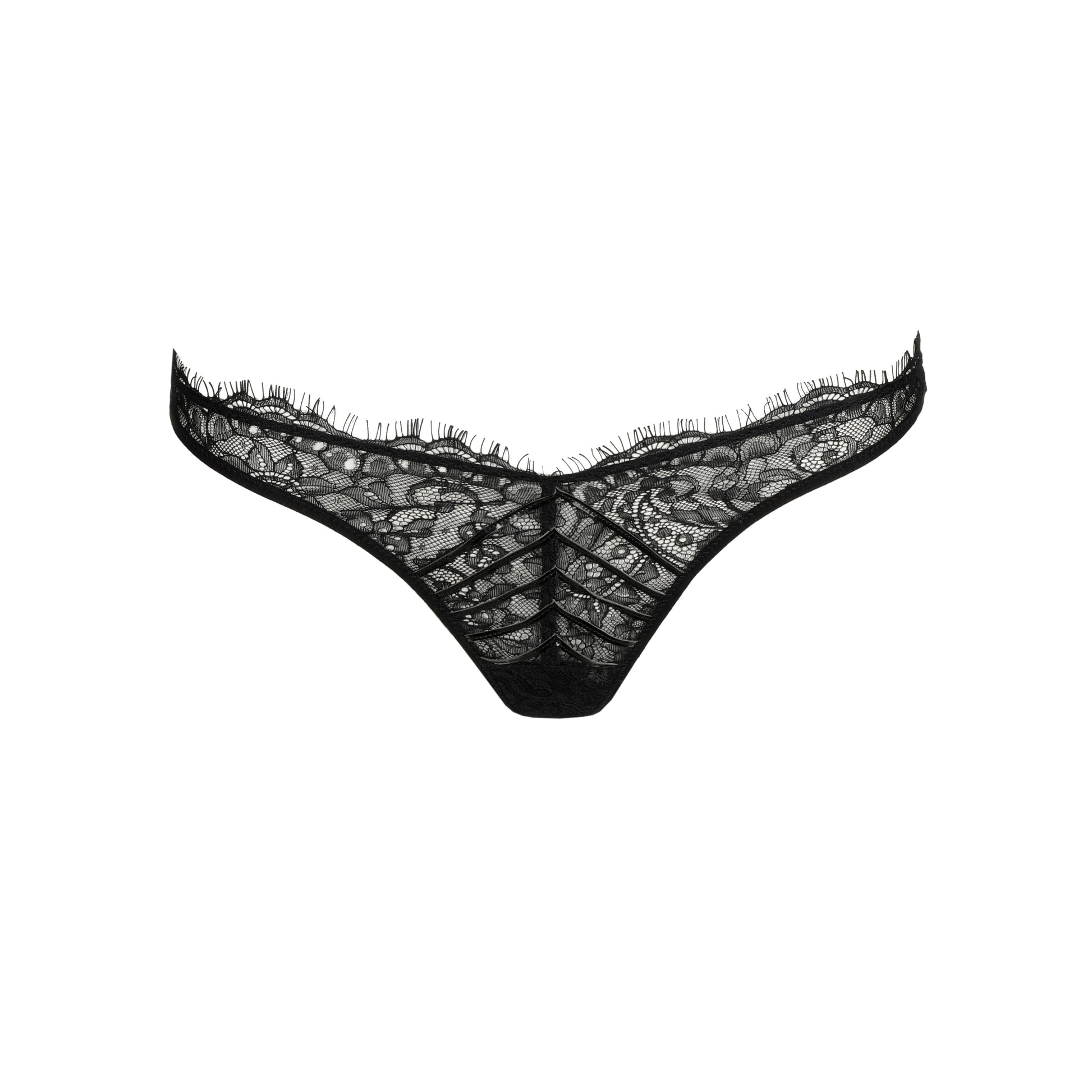Sarda Chaika Italiaanse slip zwart