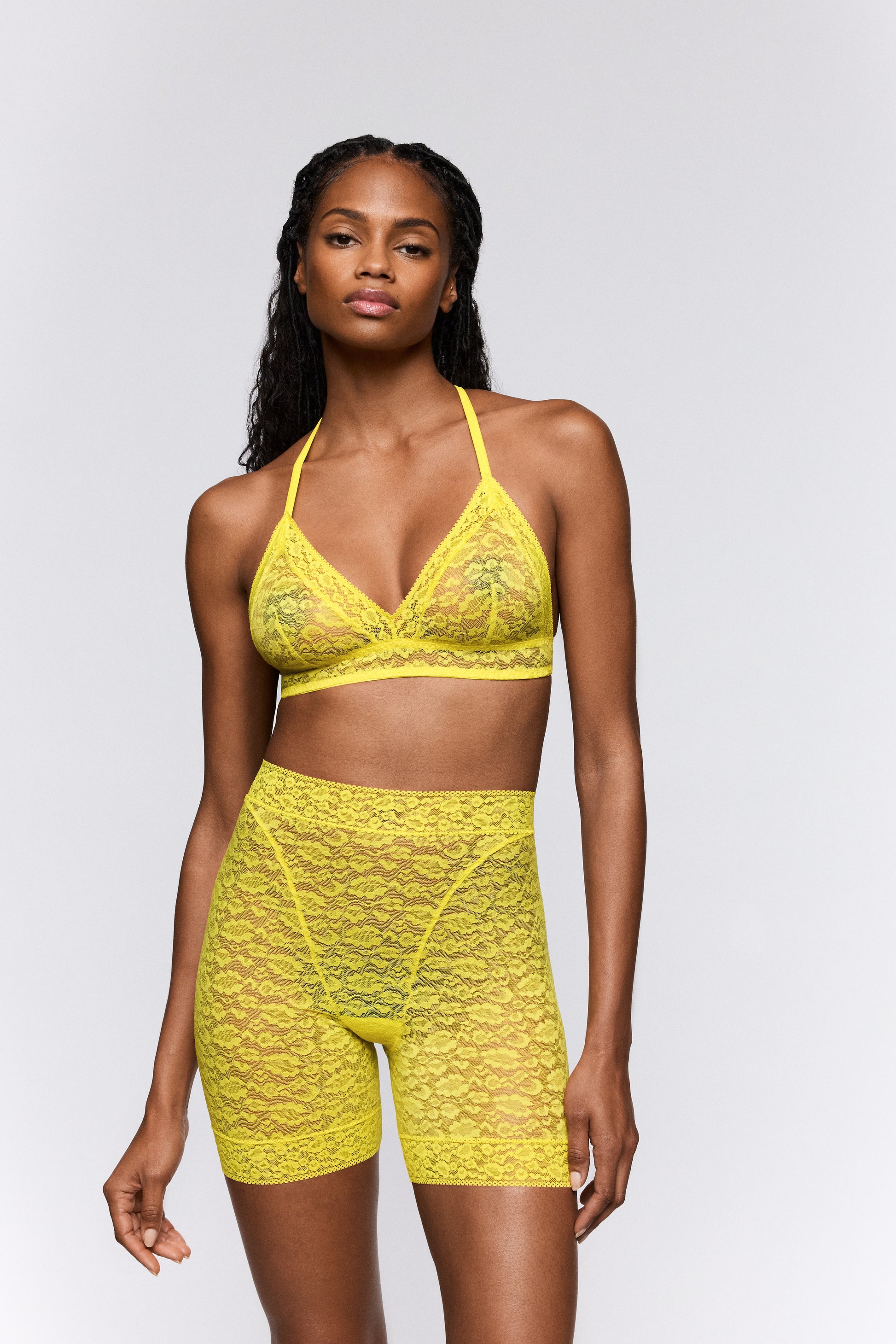 Sarda Cid bralette Yellow Gummy