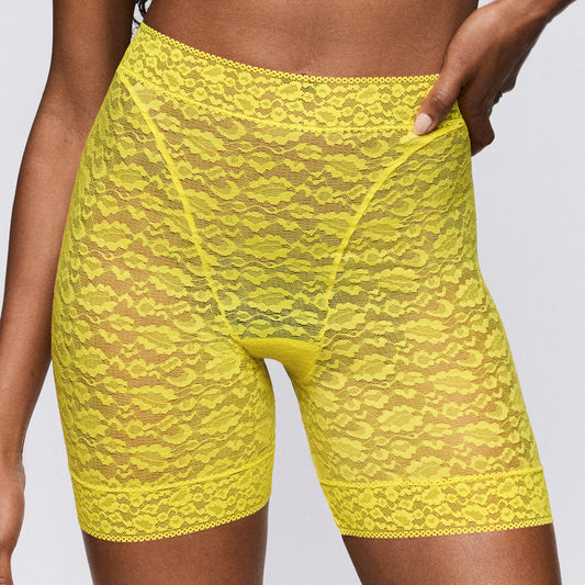 Sarda Cid biker shorts Yellow Gummy