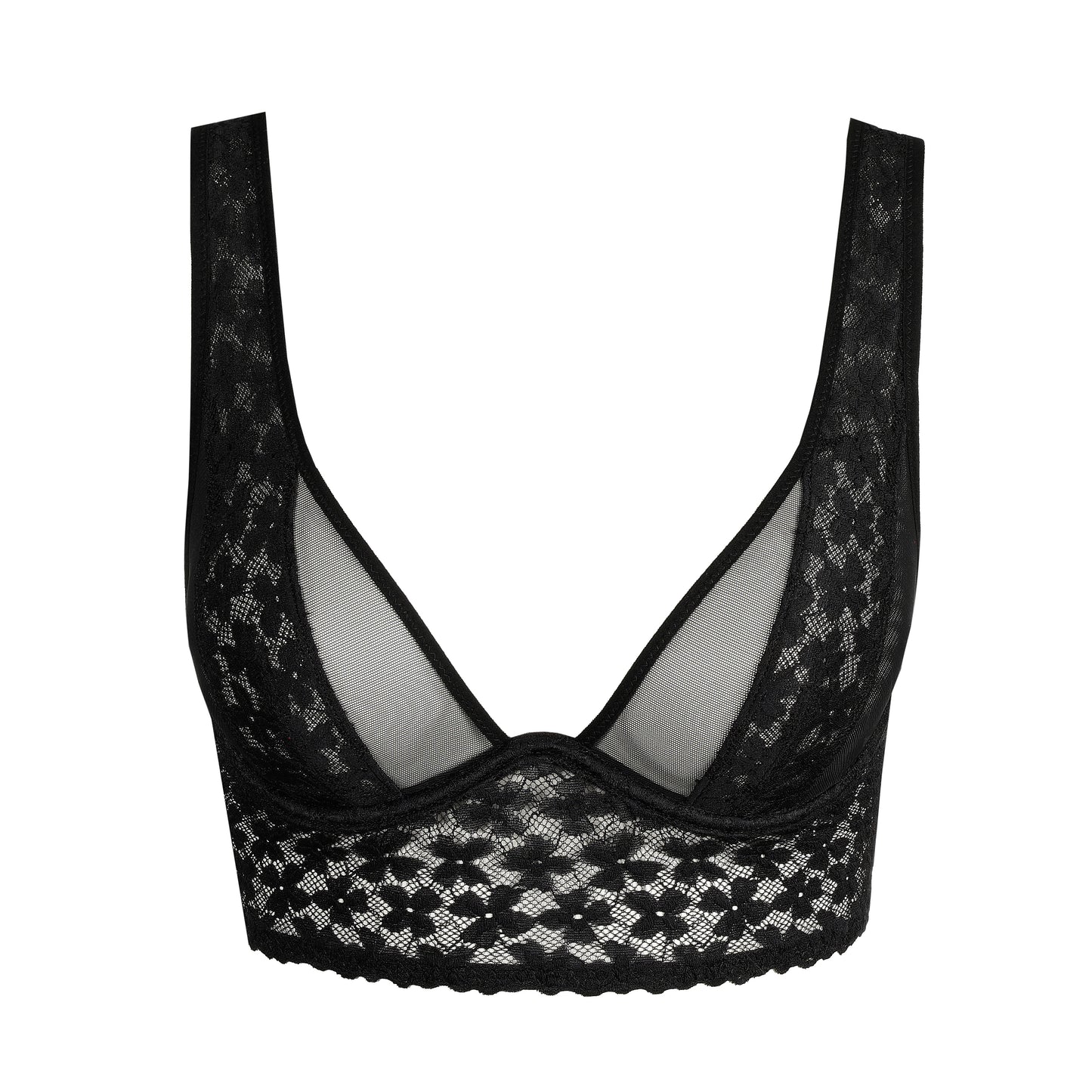 Sarda Ariarne bralette flexi wire zwart