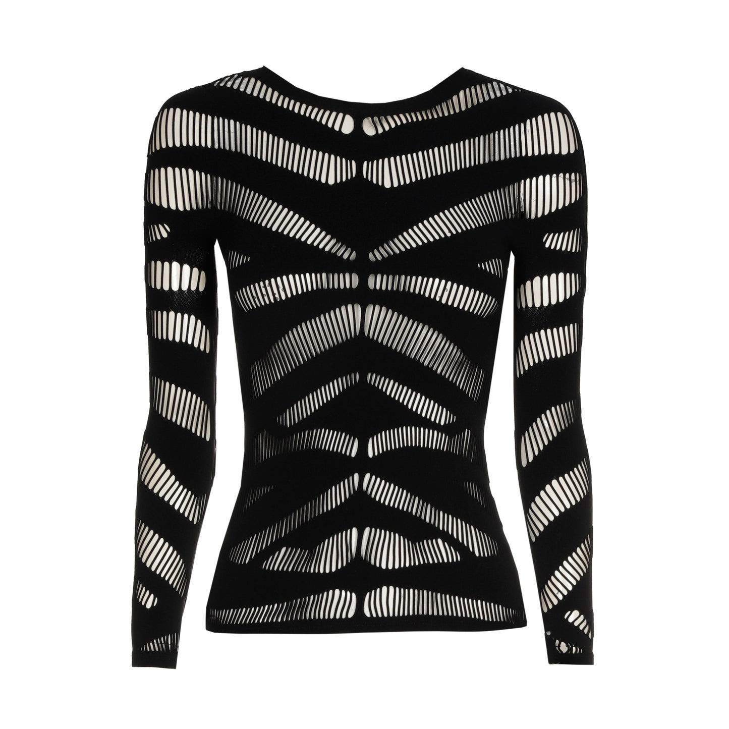 Sarda Rojas t-shirt met lange mouwen zwart