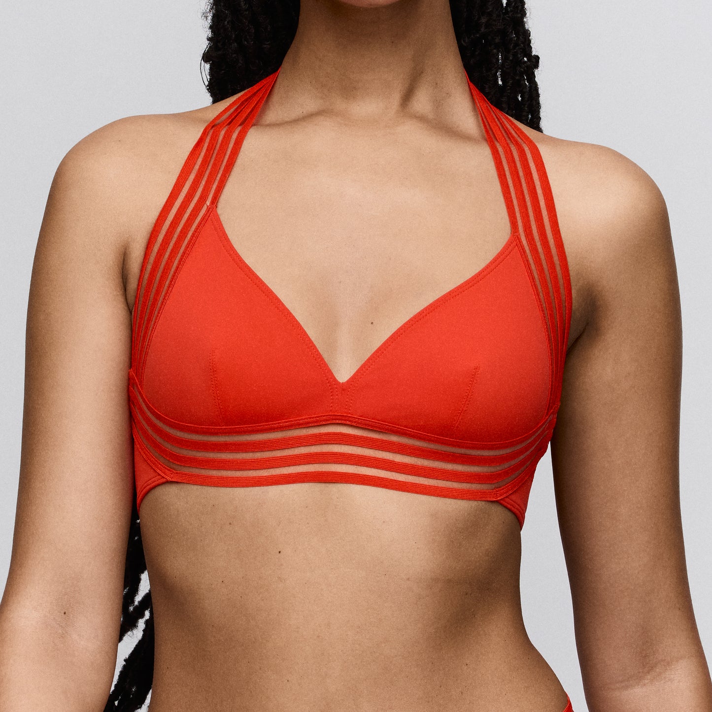 Sarda Swim Miss triangel bikinitop hot lava