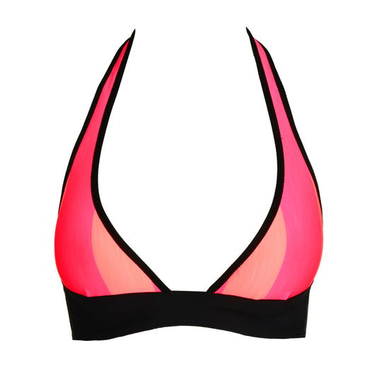 Sarda Swim Lin voorgevormde triangel bikini Neon Fiesta