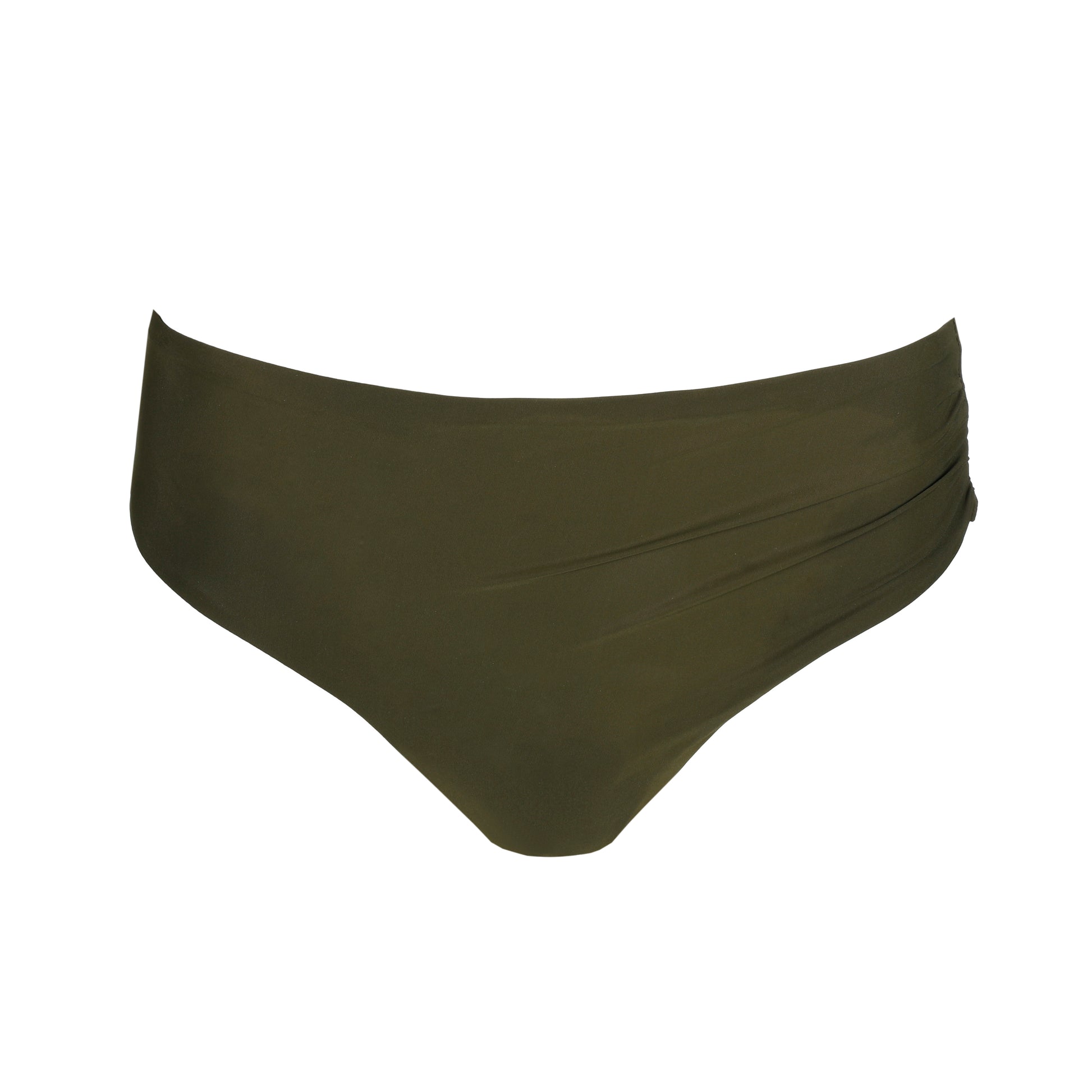 Sarda Swim Lita bikini taillenslip olive green