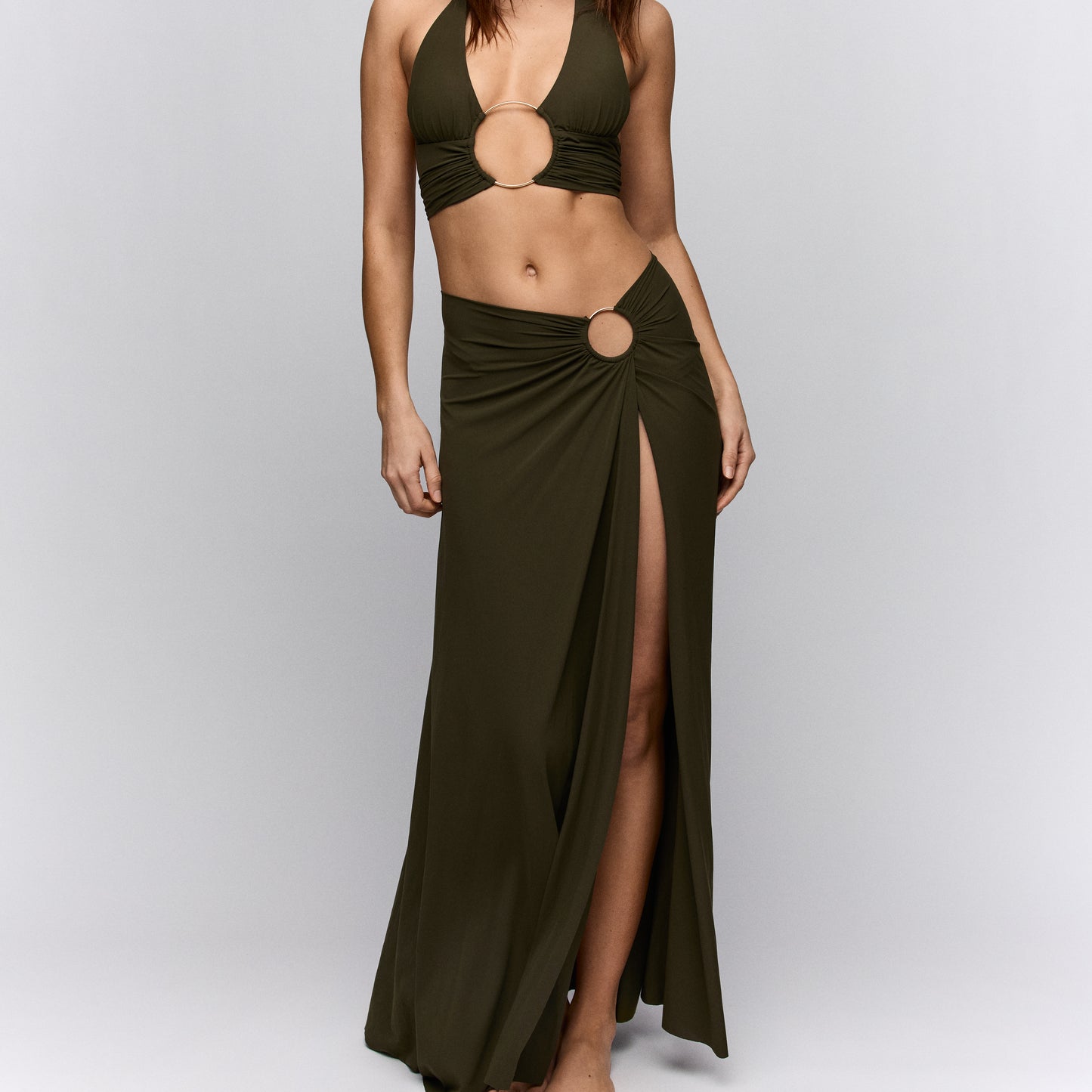 Sarda Swim Lita badmode speciale accessoires olive green