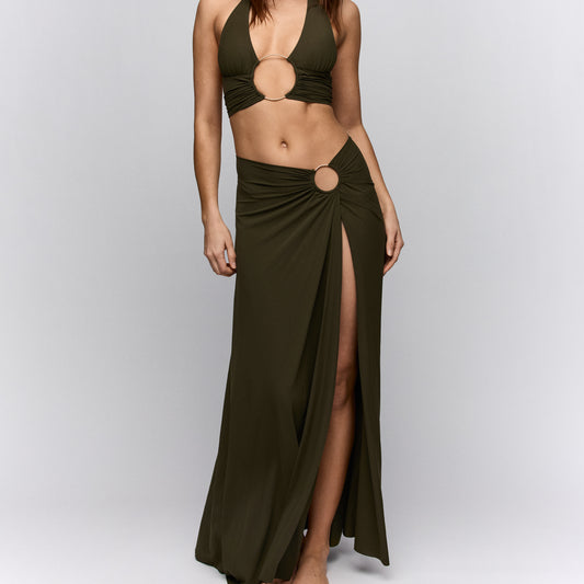 Sarda Swim Lita badmode speciale accessoires olive green