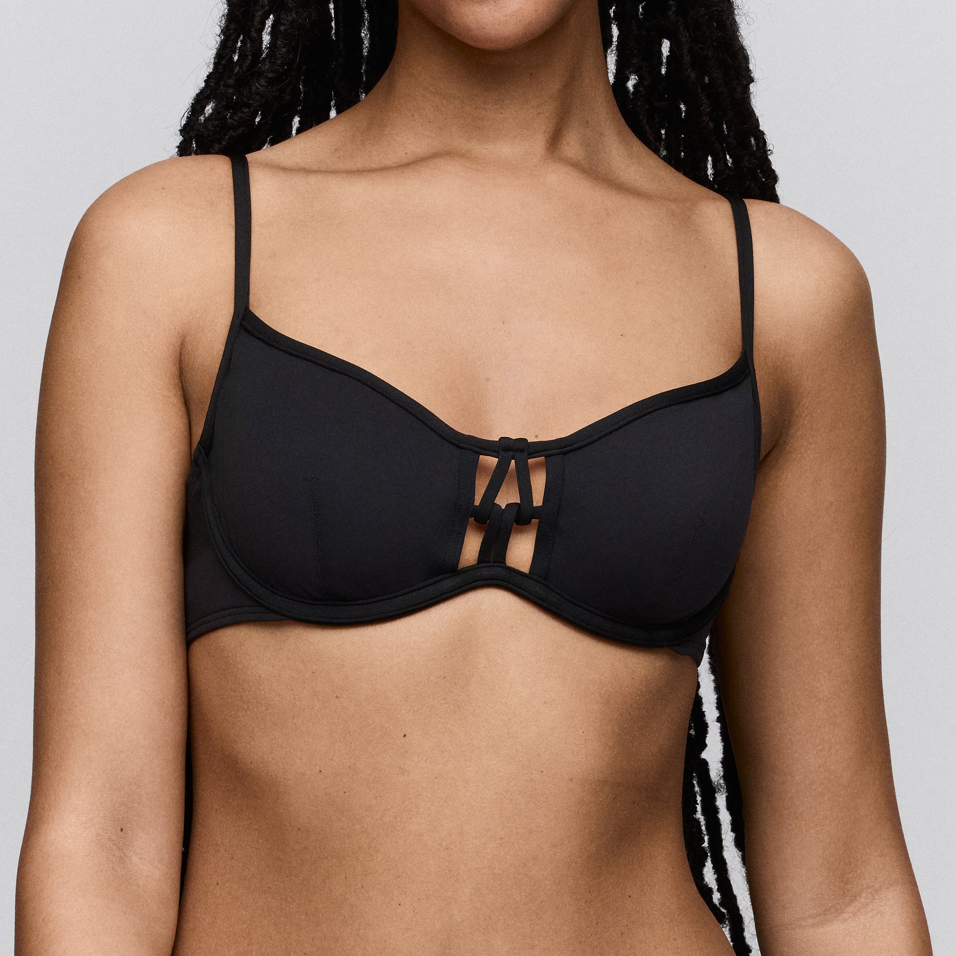 Sarda Swim Sha flexi wire bikinitop zwart