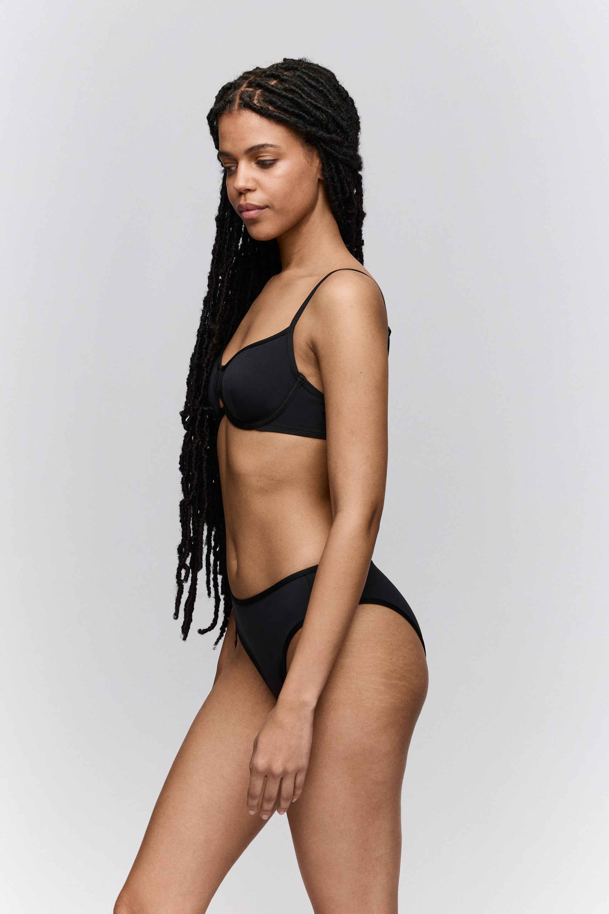 Sarda Swim Sha flexi wire bikinitop zwart