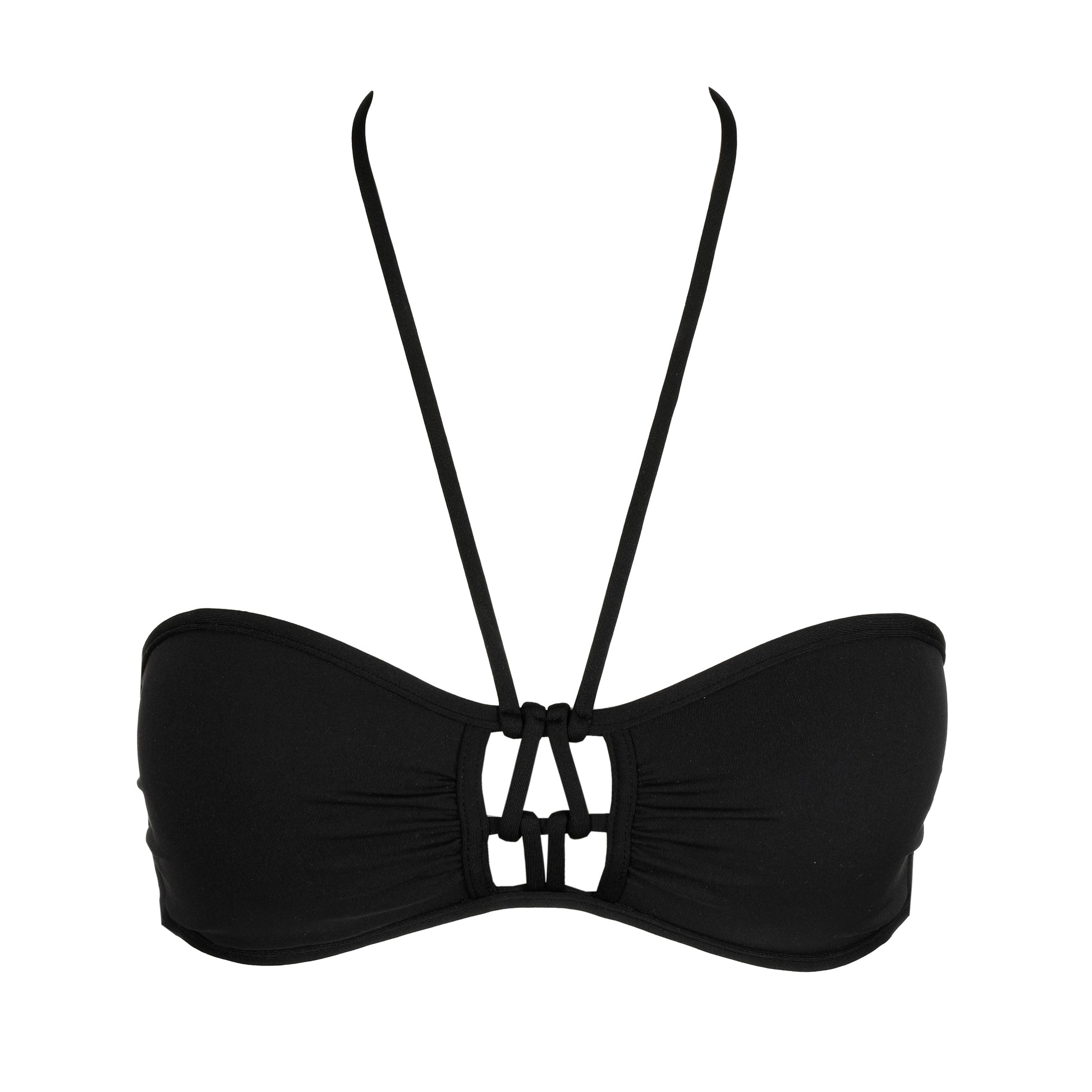 Sarda Swim Sha voorgevormde bikini strapless zwart