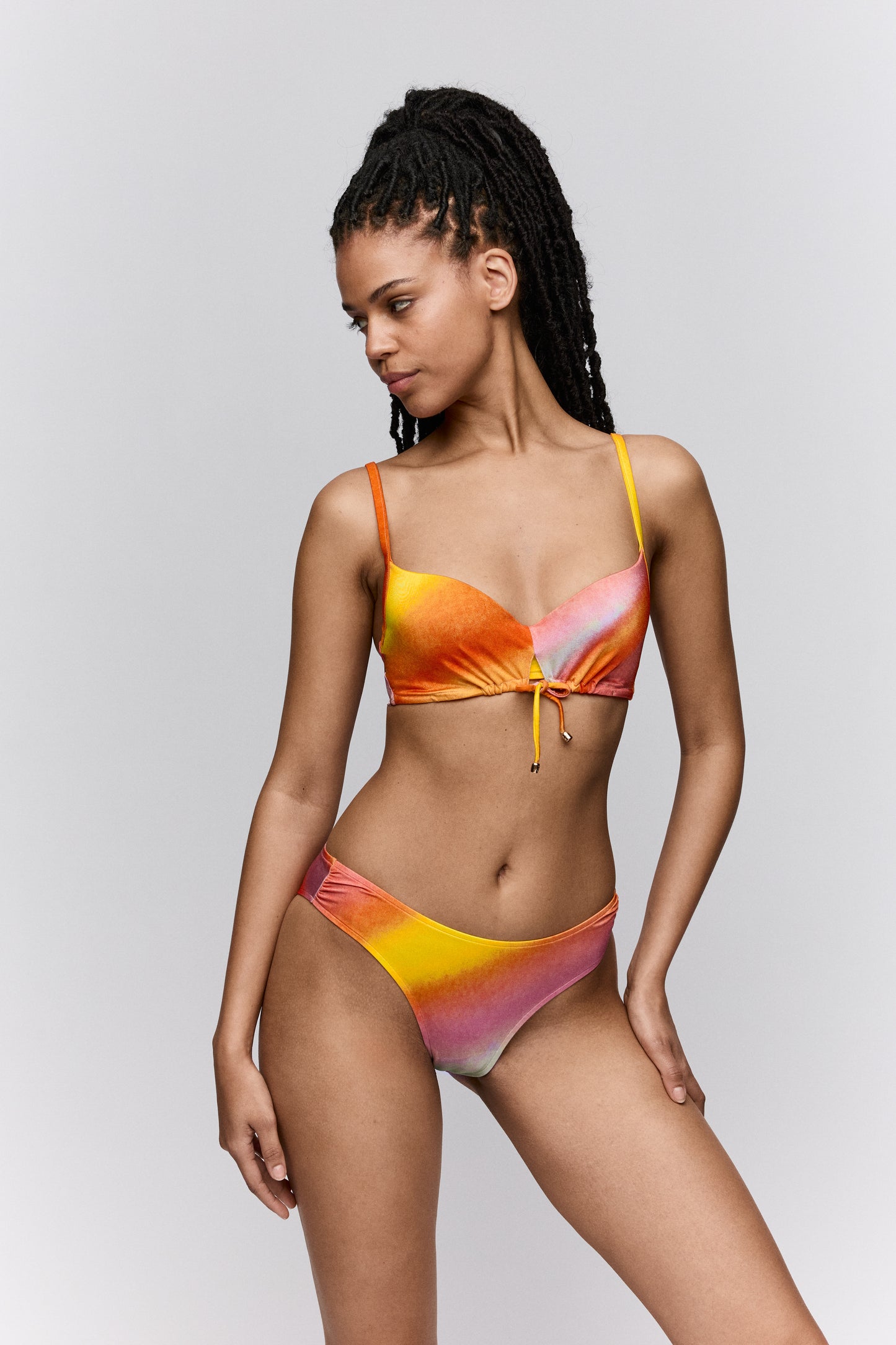 Sarda Swim Kim voorgevormde plunge bikinitop Sfumato