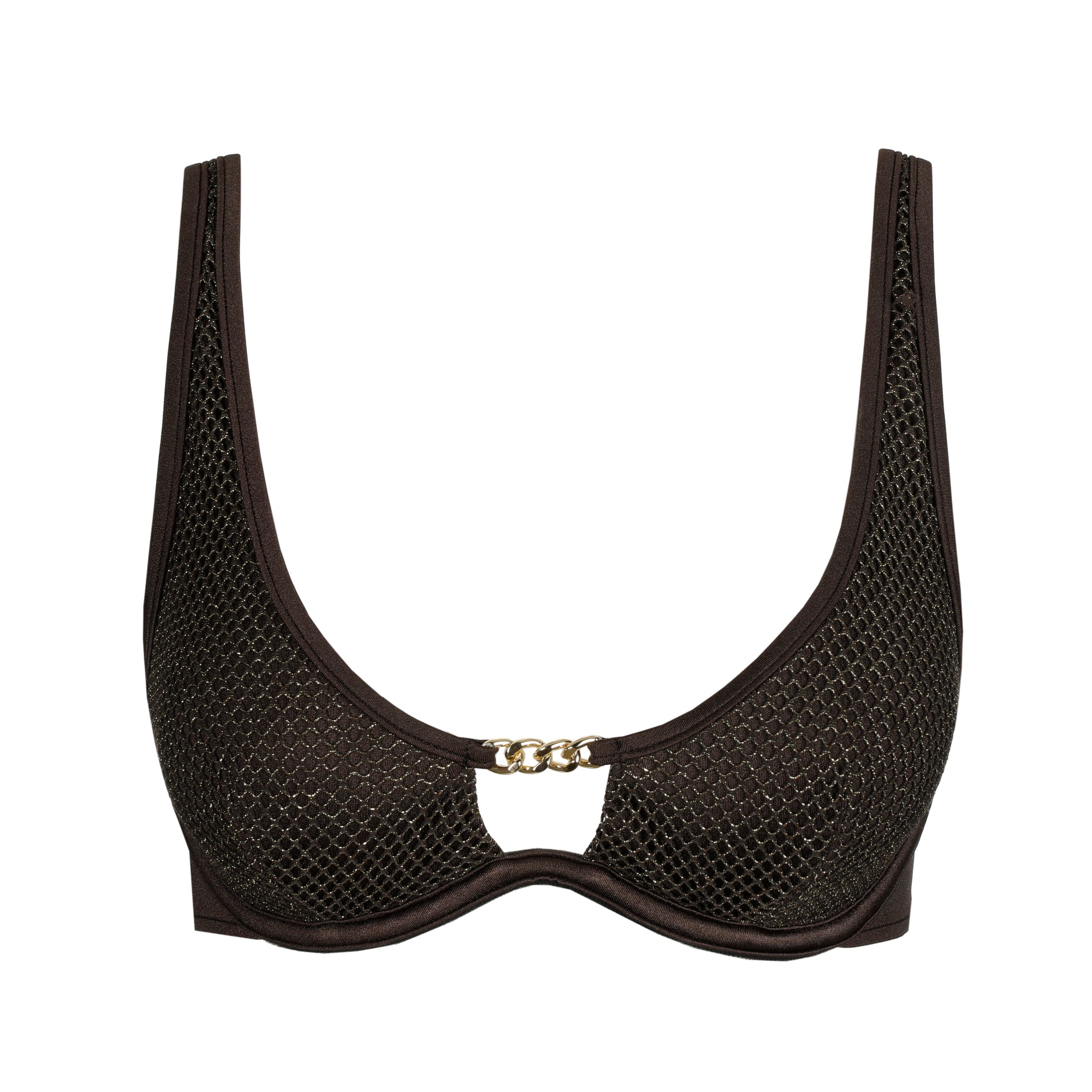 Sarda Swim Janja flexi wire bikinitop chocolade