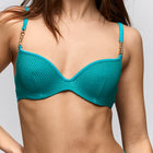 Sarda Swim Janja voorgevormde plunge bikinitop Paradise ocean
