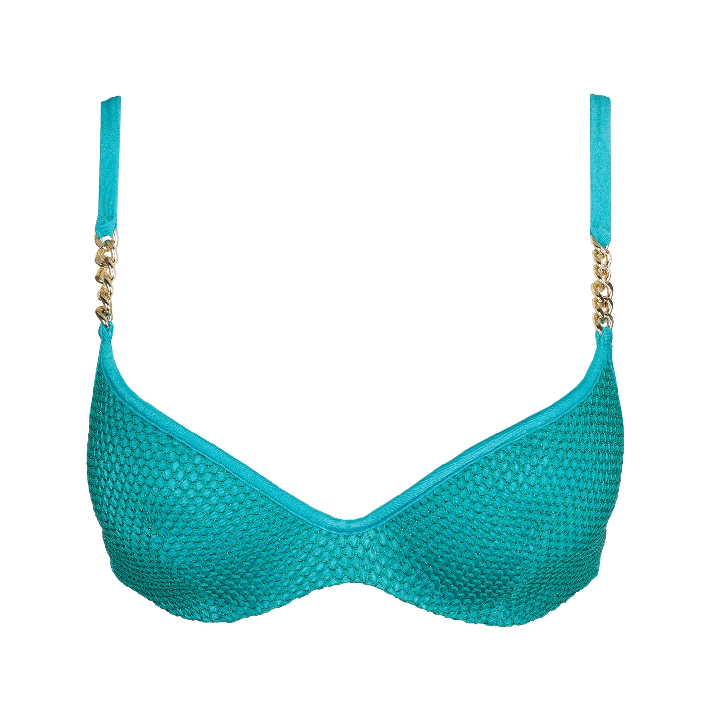 Sarda Swim Janja voorgevormde plunge bikinitop Paradise ocean