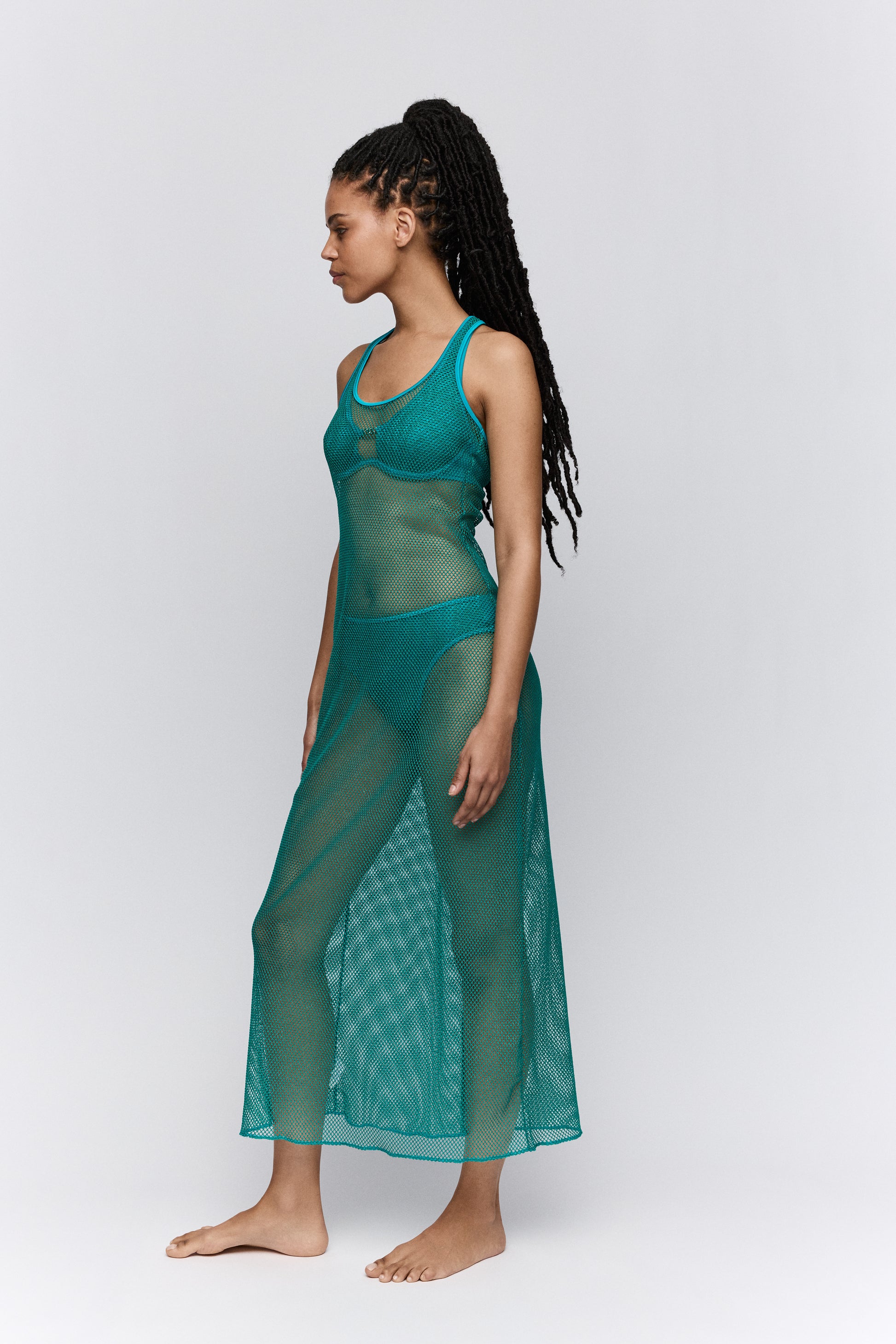 Sarda Swim Janja badmode lange jurk Paradise ocean