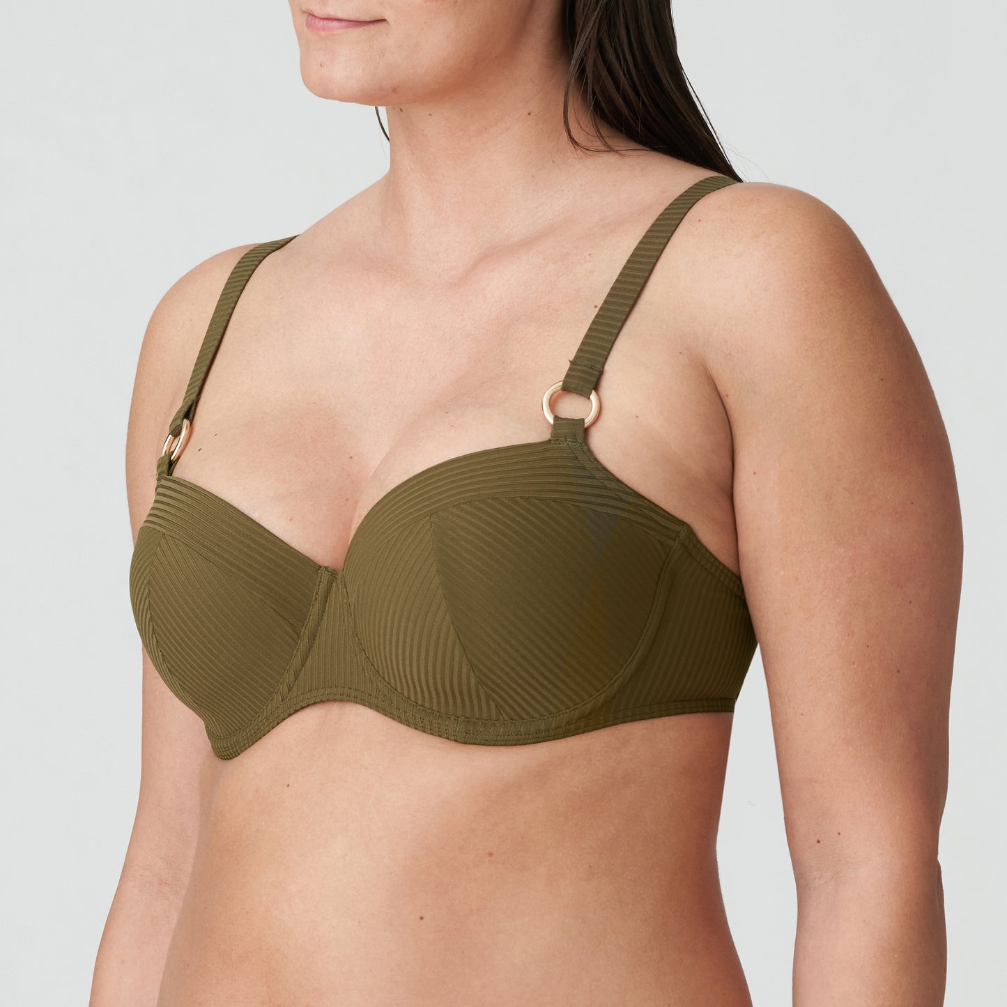 PrimaDonna Swim Sahara voorgevormde balconette bikini olijf