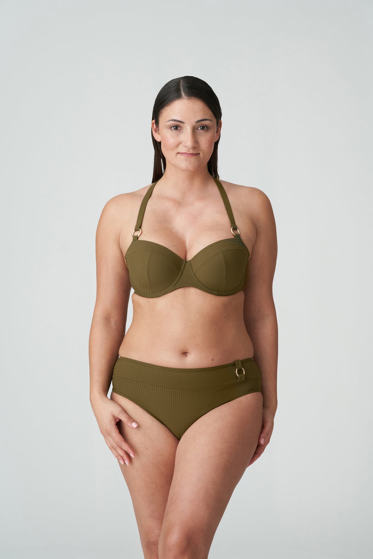 PrimaDonna Swim Sahara voorgevormde balconette bikini olijf