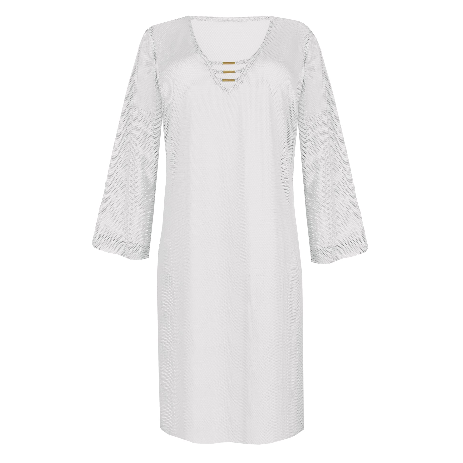 PrimaDonna Swim Holiday badmode caftan white yacht