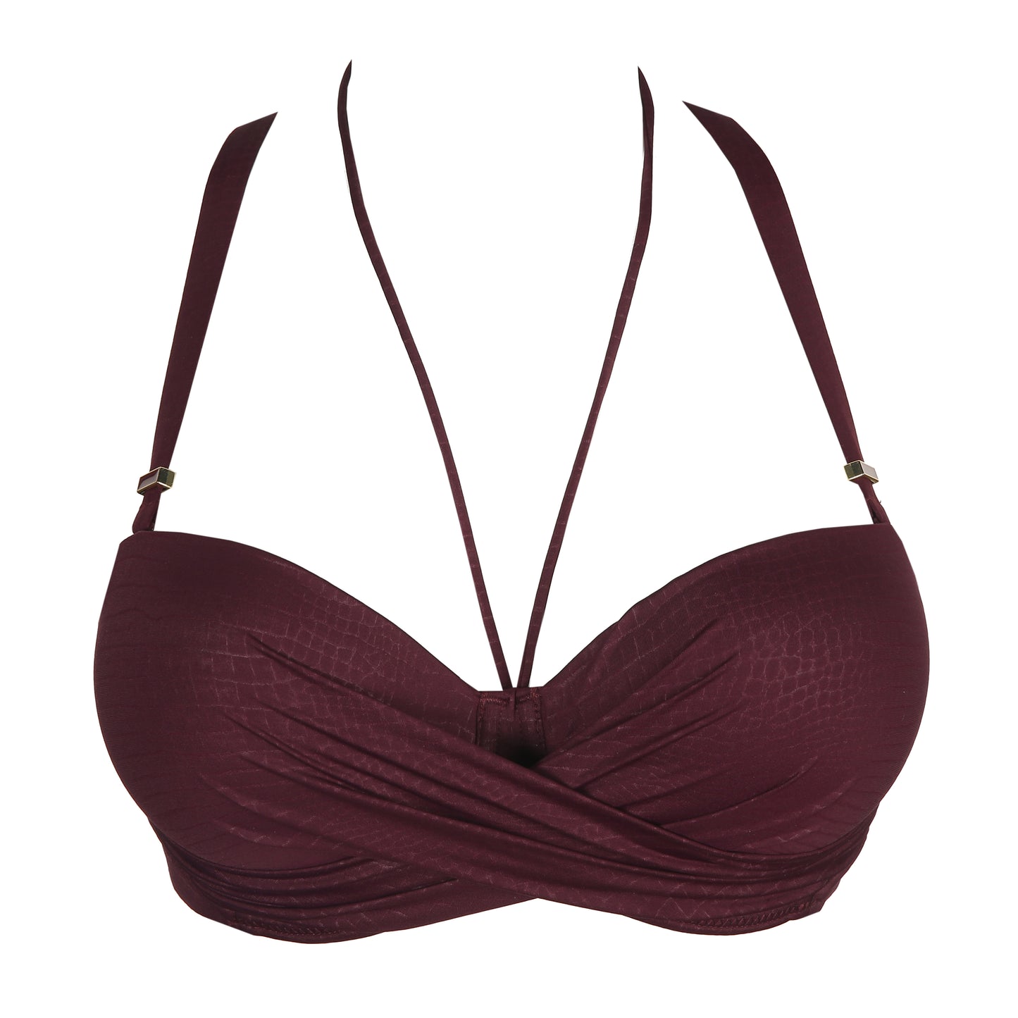 PrimaDonna Swim Dalyan voorgevormde bikini strapless Wine