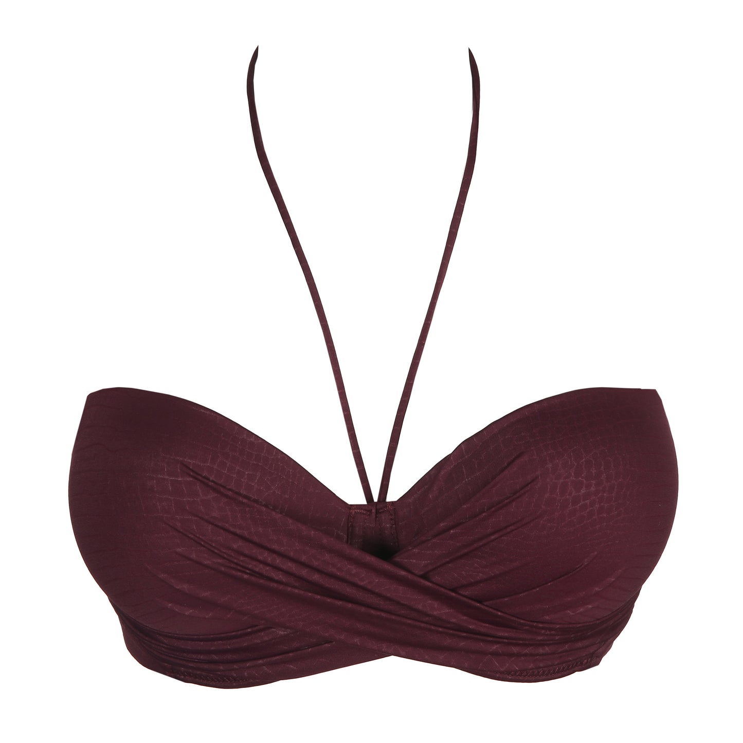 PrimaDonna Swim Dalyan voorgevormde bikini strapless Wine