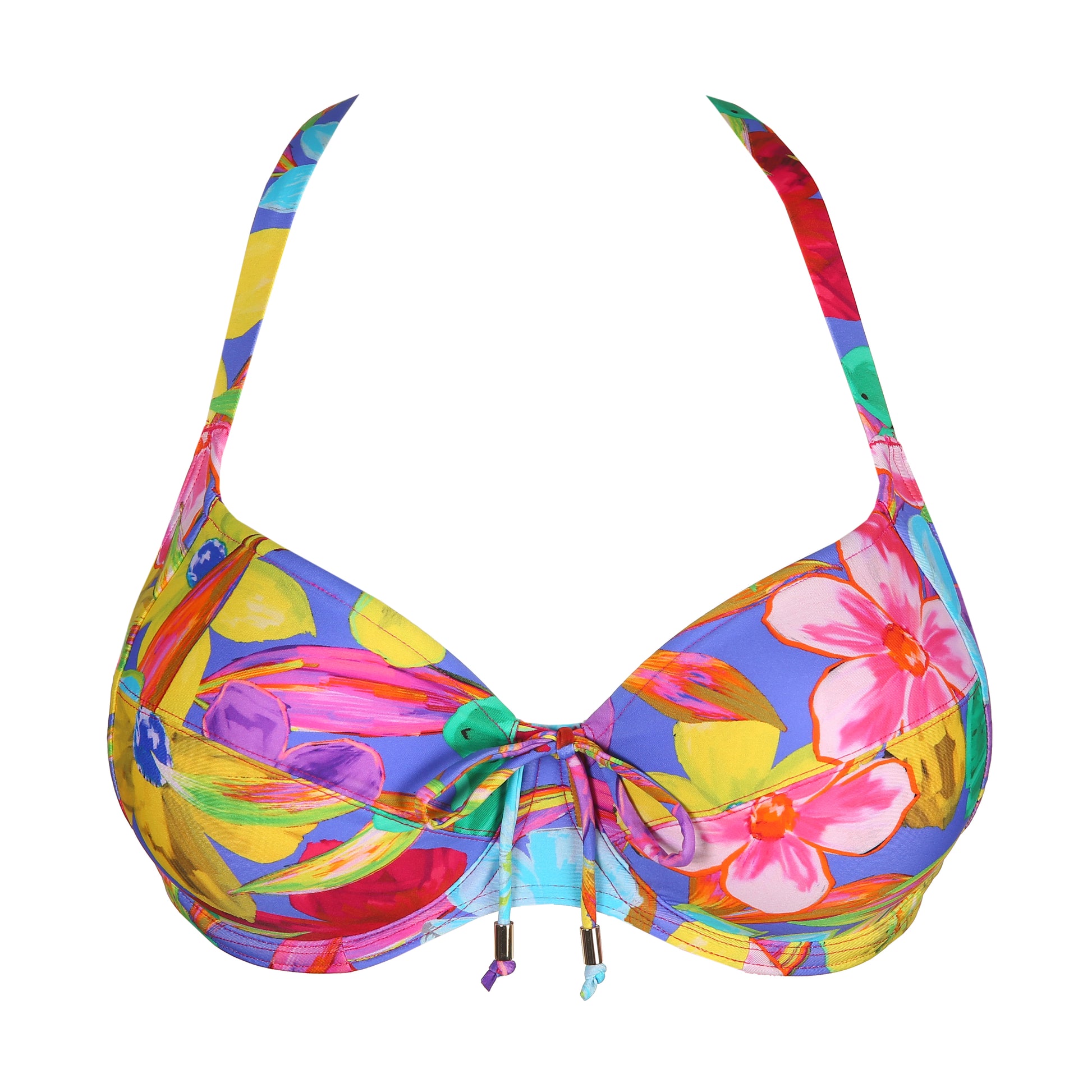 PrimaDonna Swim Sazan volle cup bikinitop blue bloom