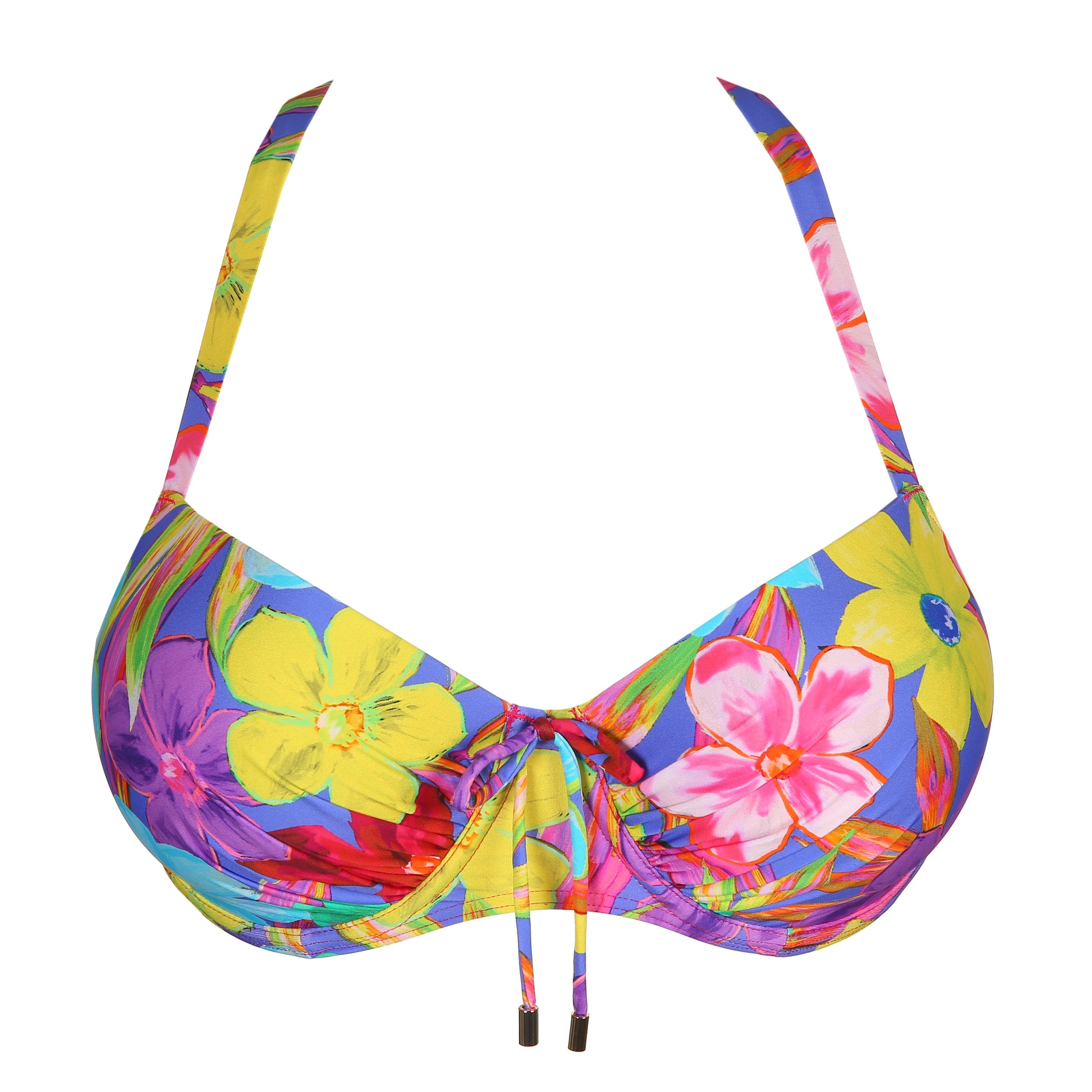 PrimaDonna Swim Sazan voorgevormde balconette bikini blue bloom