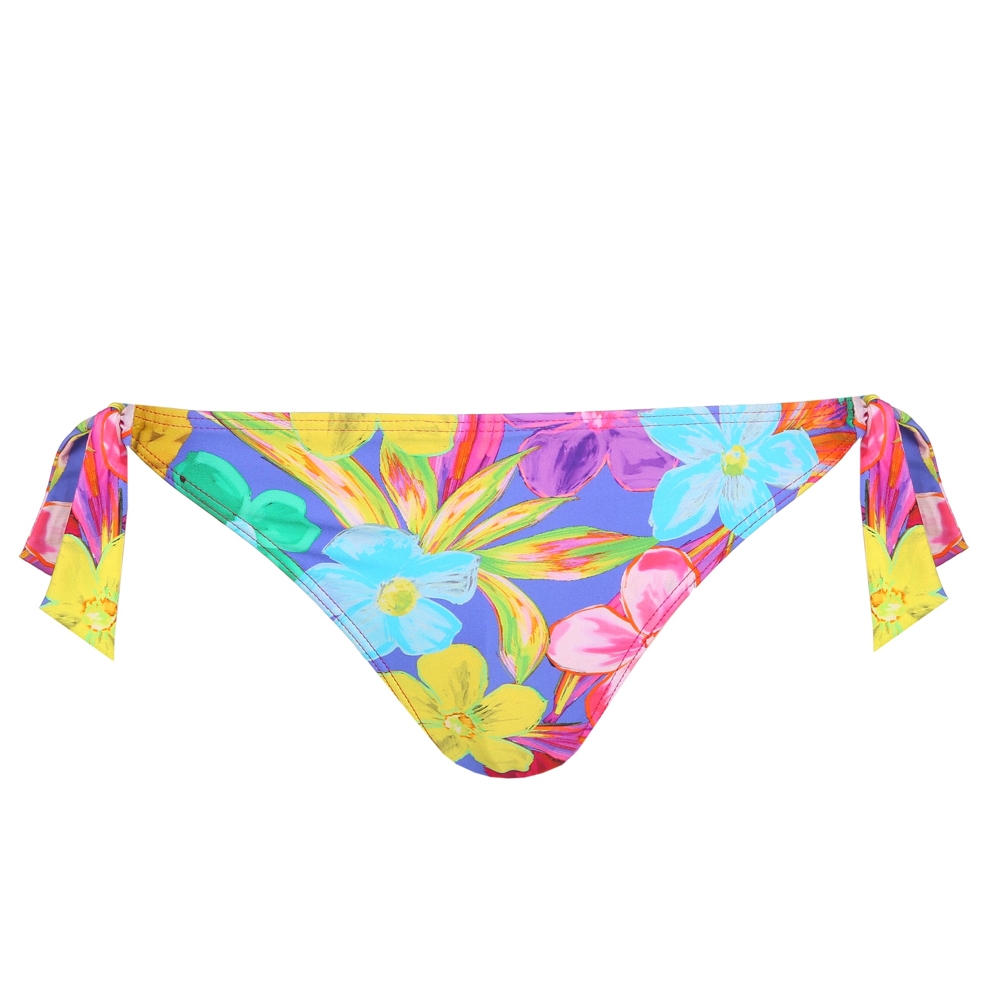 PrimaDonna Swim Sazan bikini heupslip met koordjes blue bloom