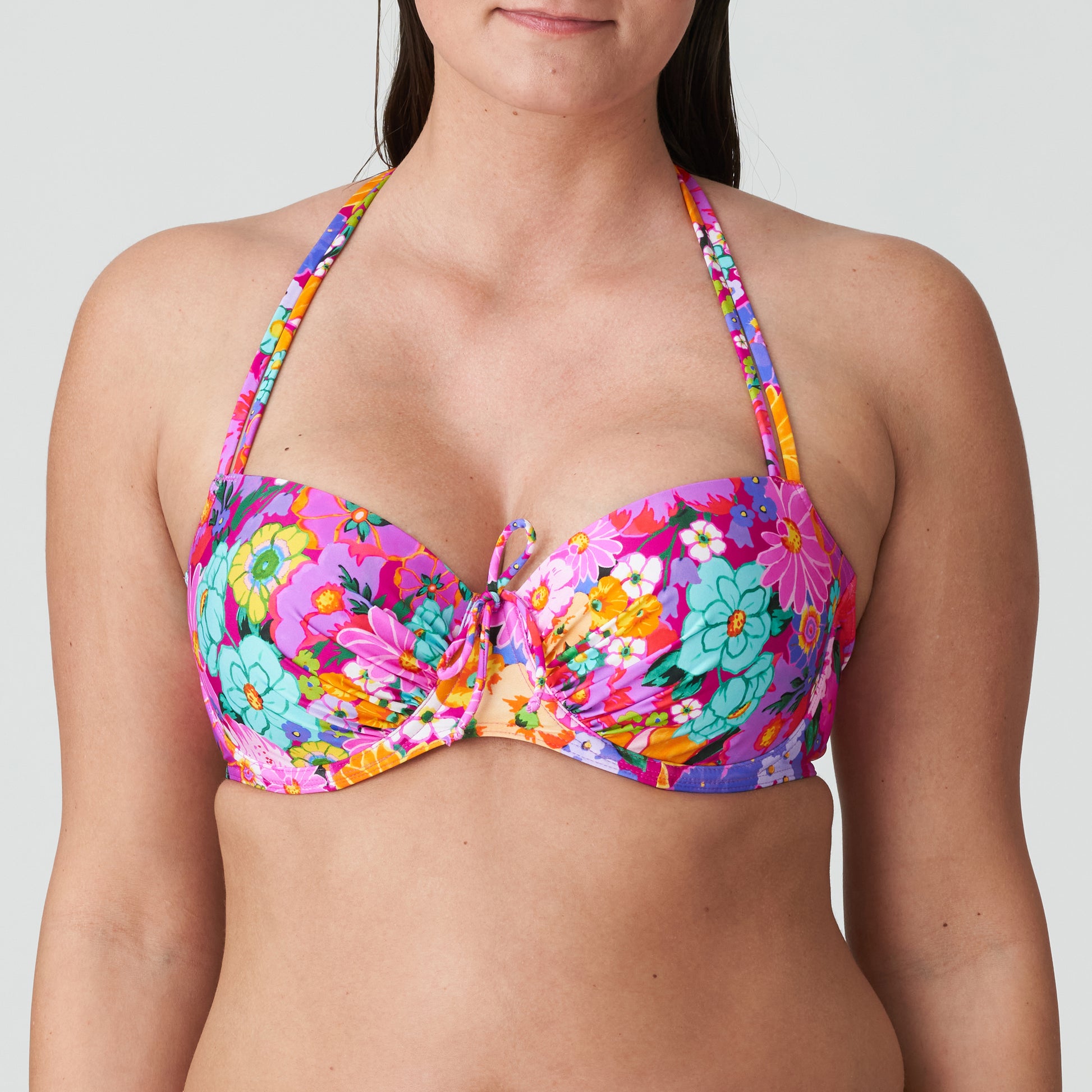 PrimaDonna Swim Najac voorgevormde balconette bikini Floral Explosion