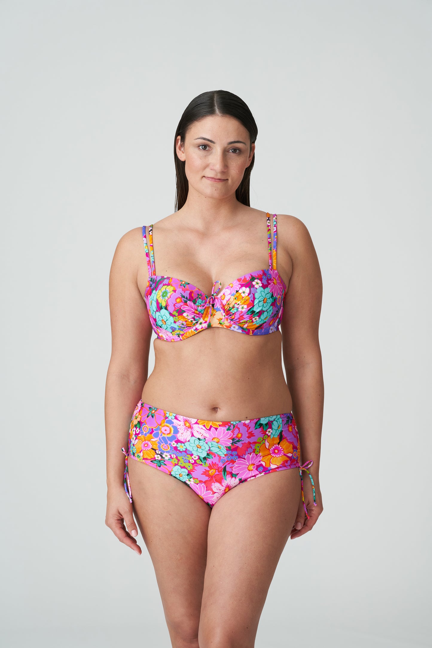 PrimaDonna Swim Najac voorgevormde balconette bikini Floral Explosion