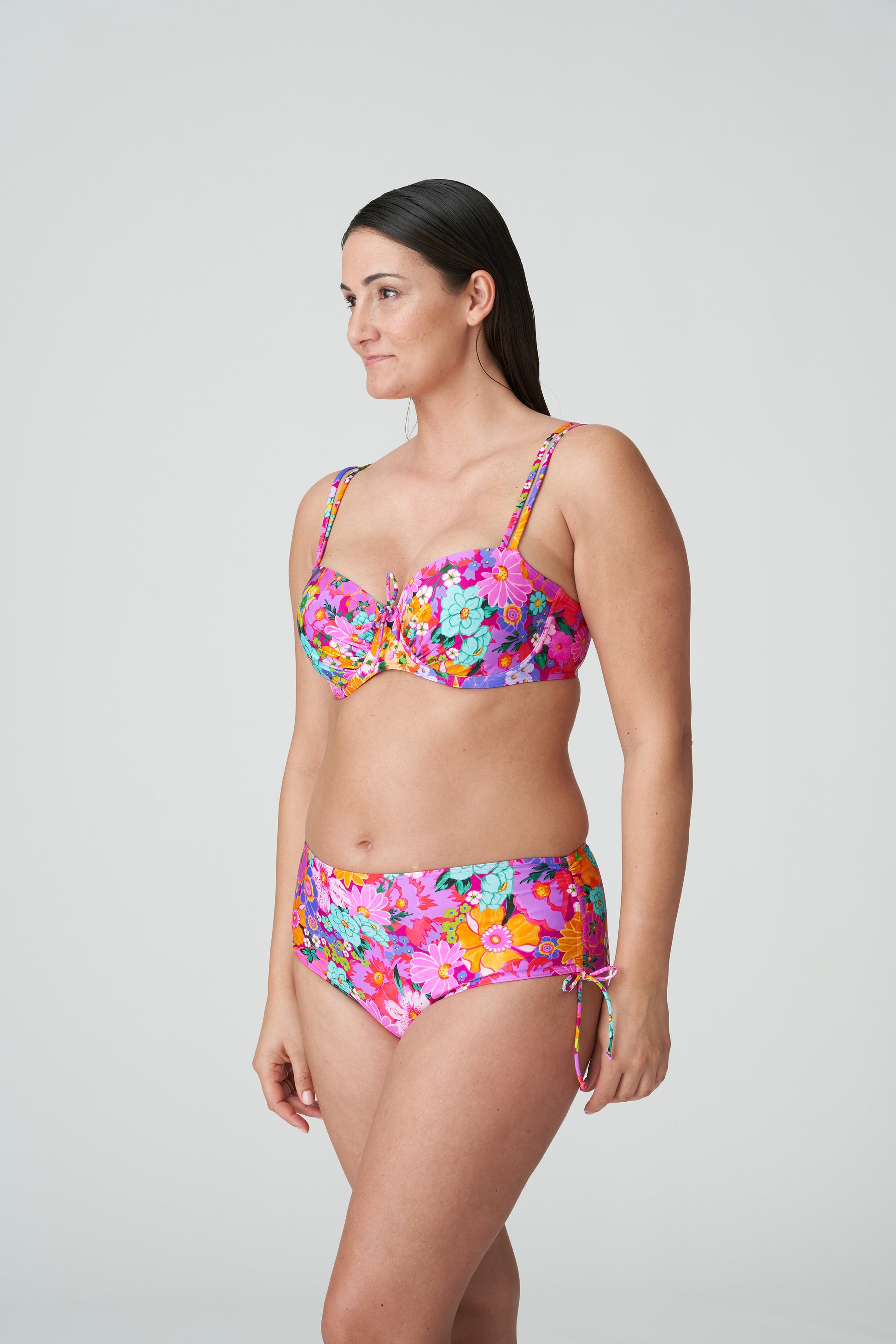 PrimaDonna Swim Najac voorgevormde balconette bikini Floral Explosion