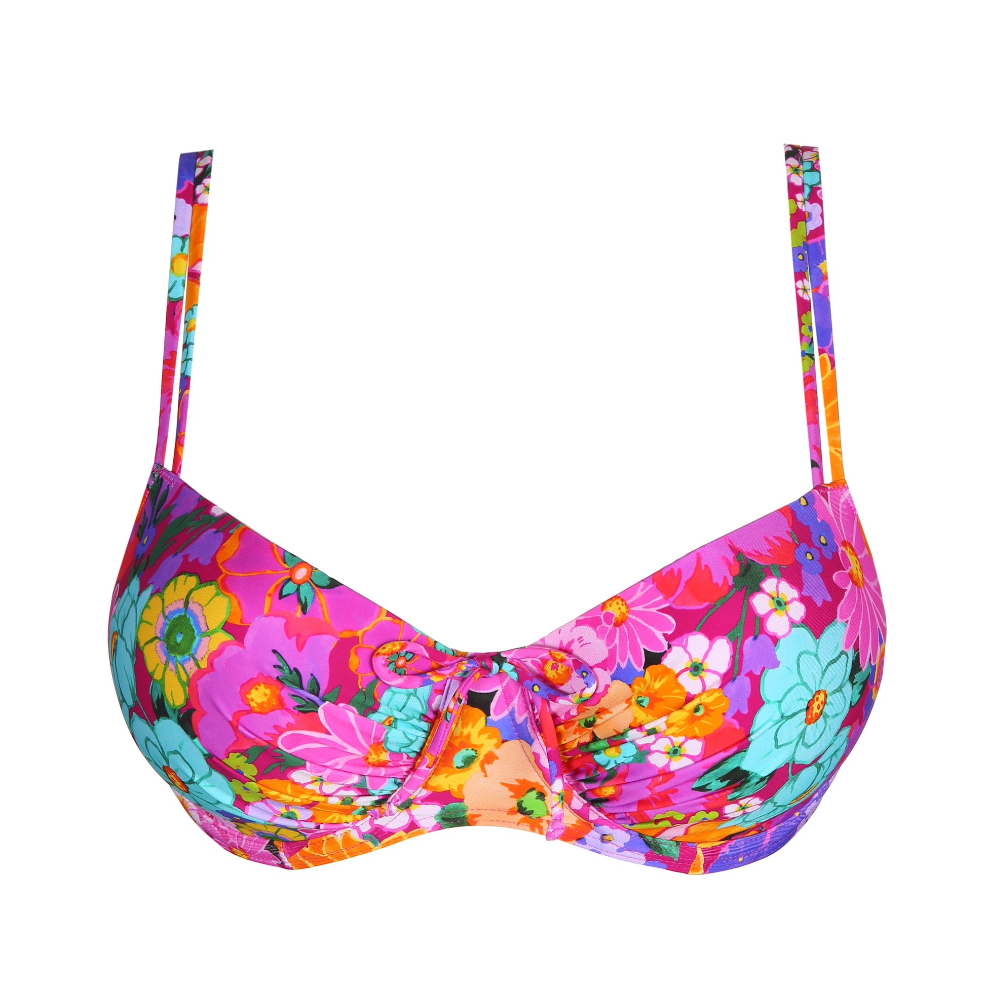 PrimaDonna Swim Najac voorgevormde balconette bikini Floral Explosion