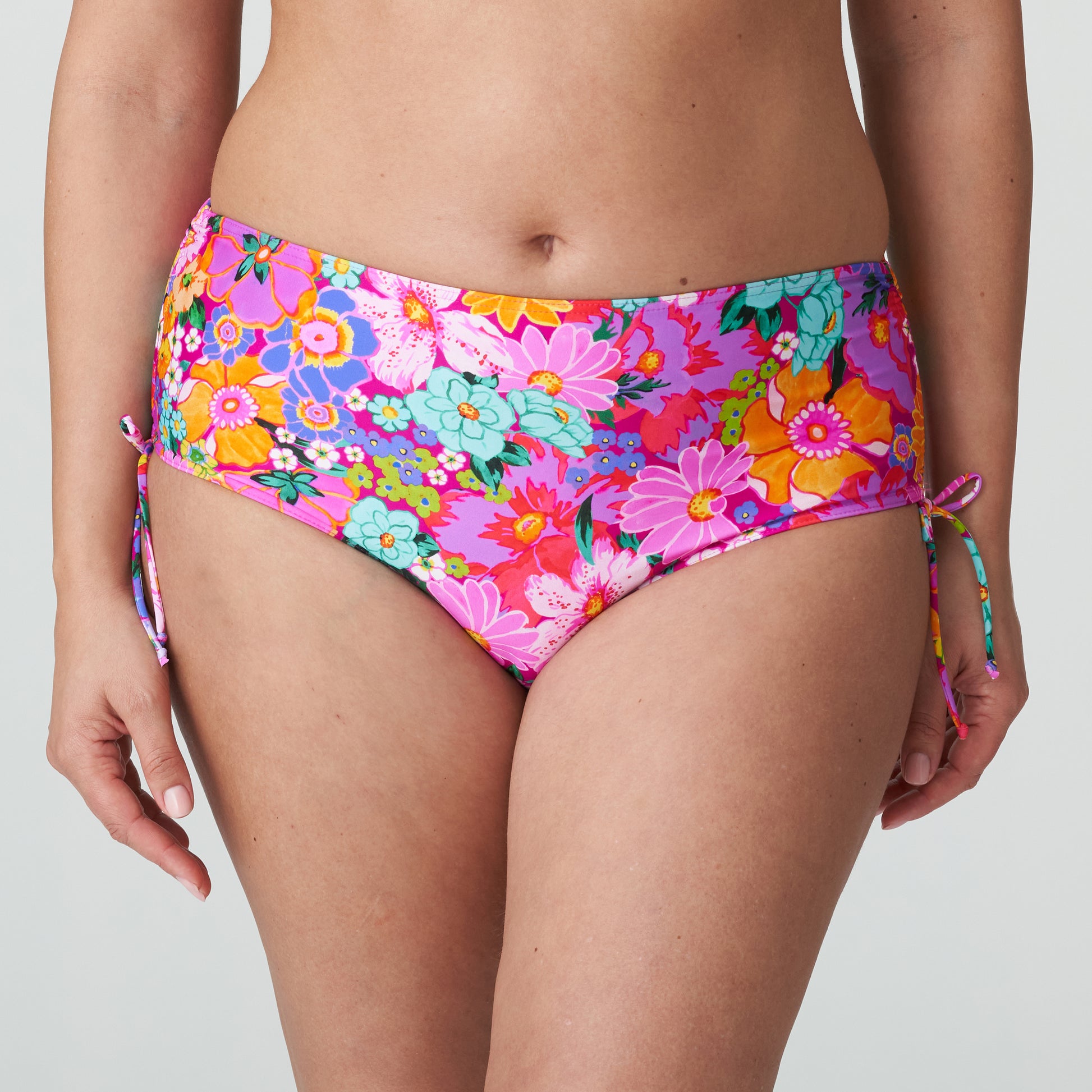 PrimaDonna Swim Najac bikini tailleslip met koordjes Floral Explosion