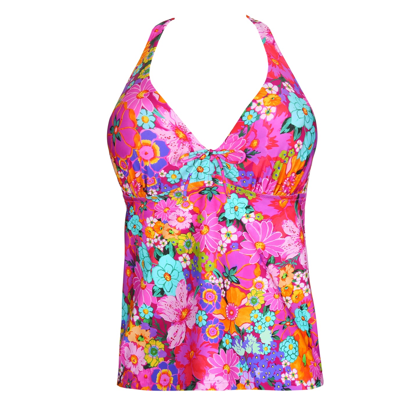 PrimaDonna Swim Najac plunge tankini halve mousse Floral Explosion