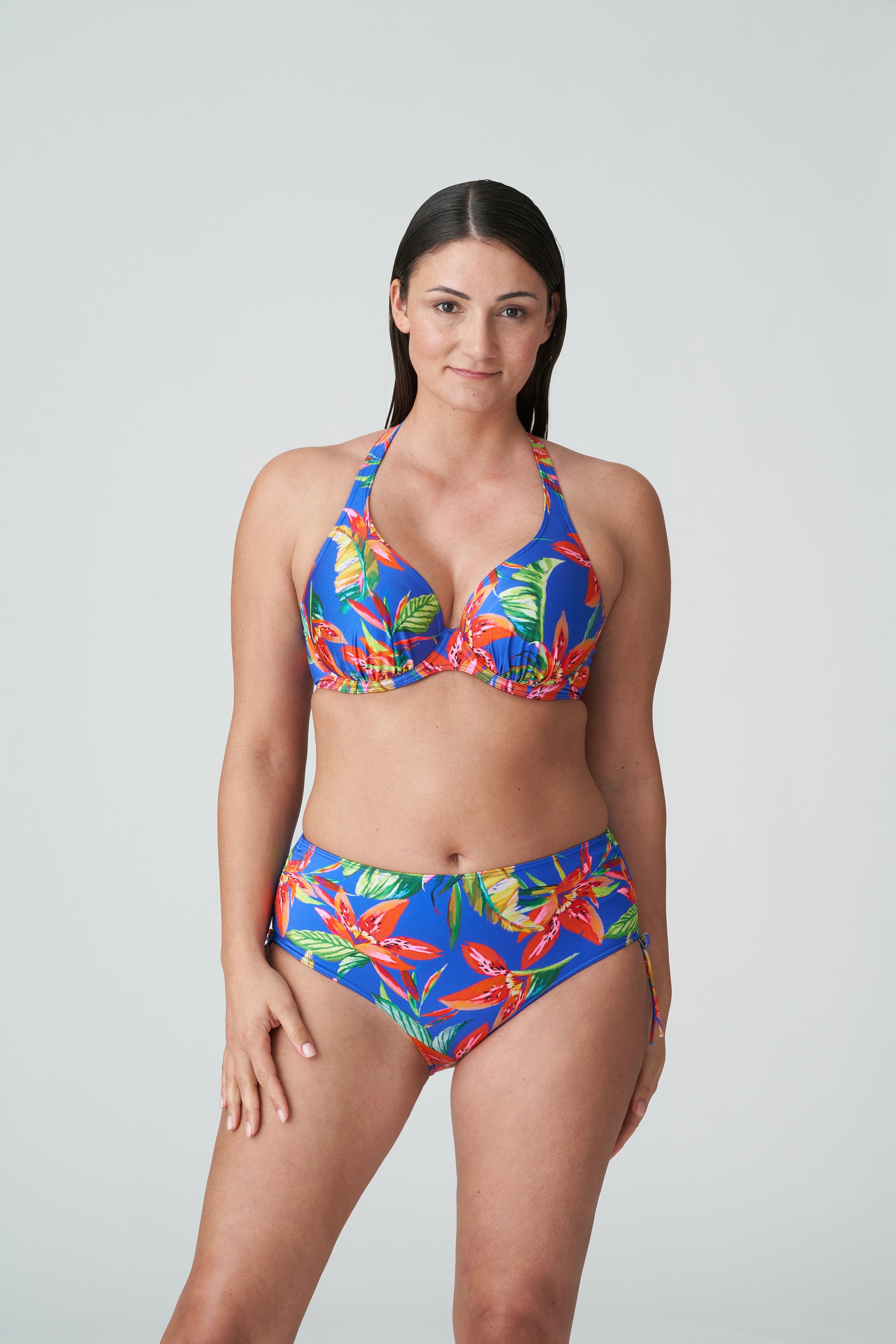 PrimaDonna Swim Latakia plunge bikini halve mousse cup Tropical Rainforest