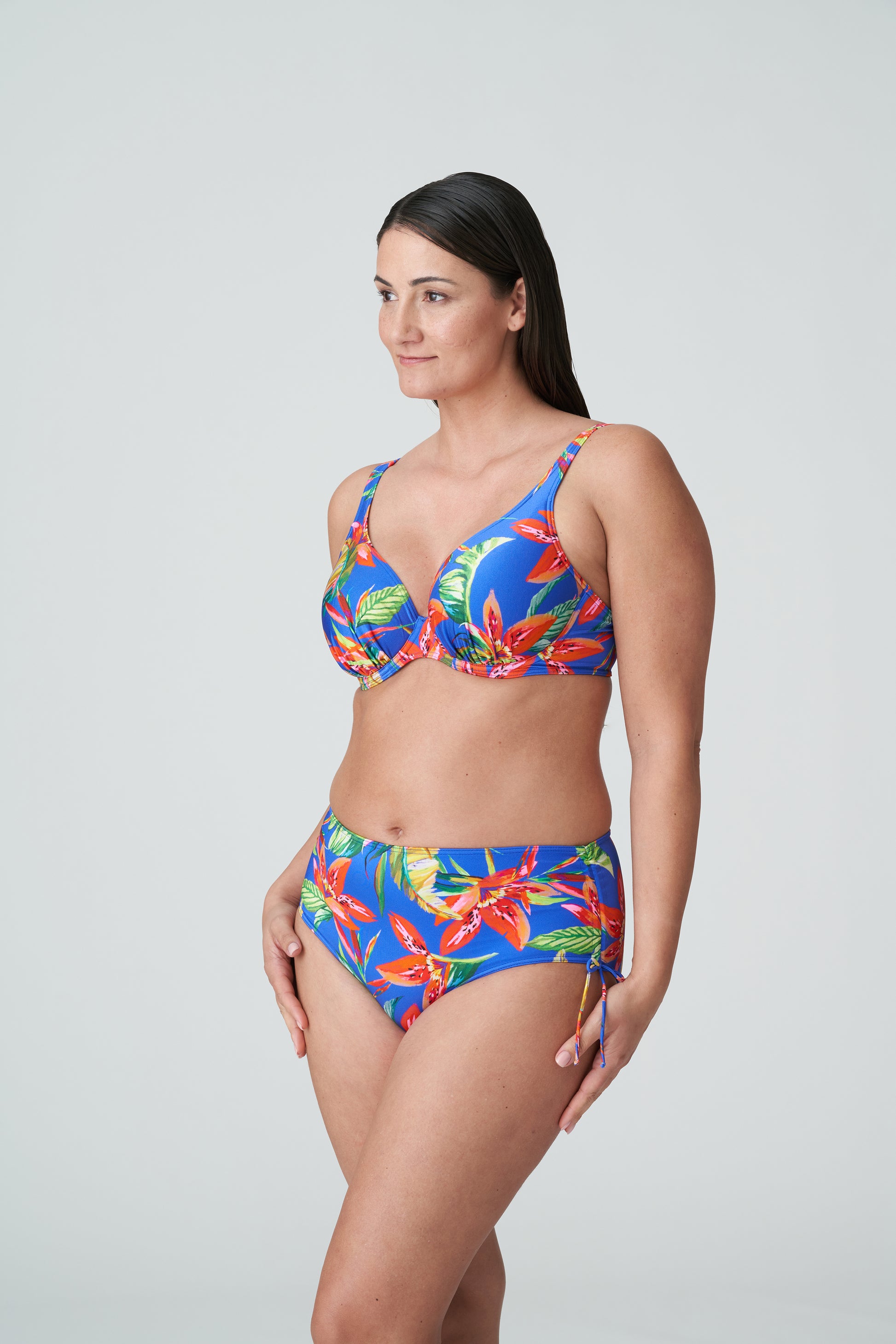 PrimaDonna Swim Latakia plunge bikini halve mousse cup Tropical Rainforest