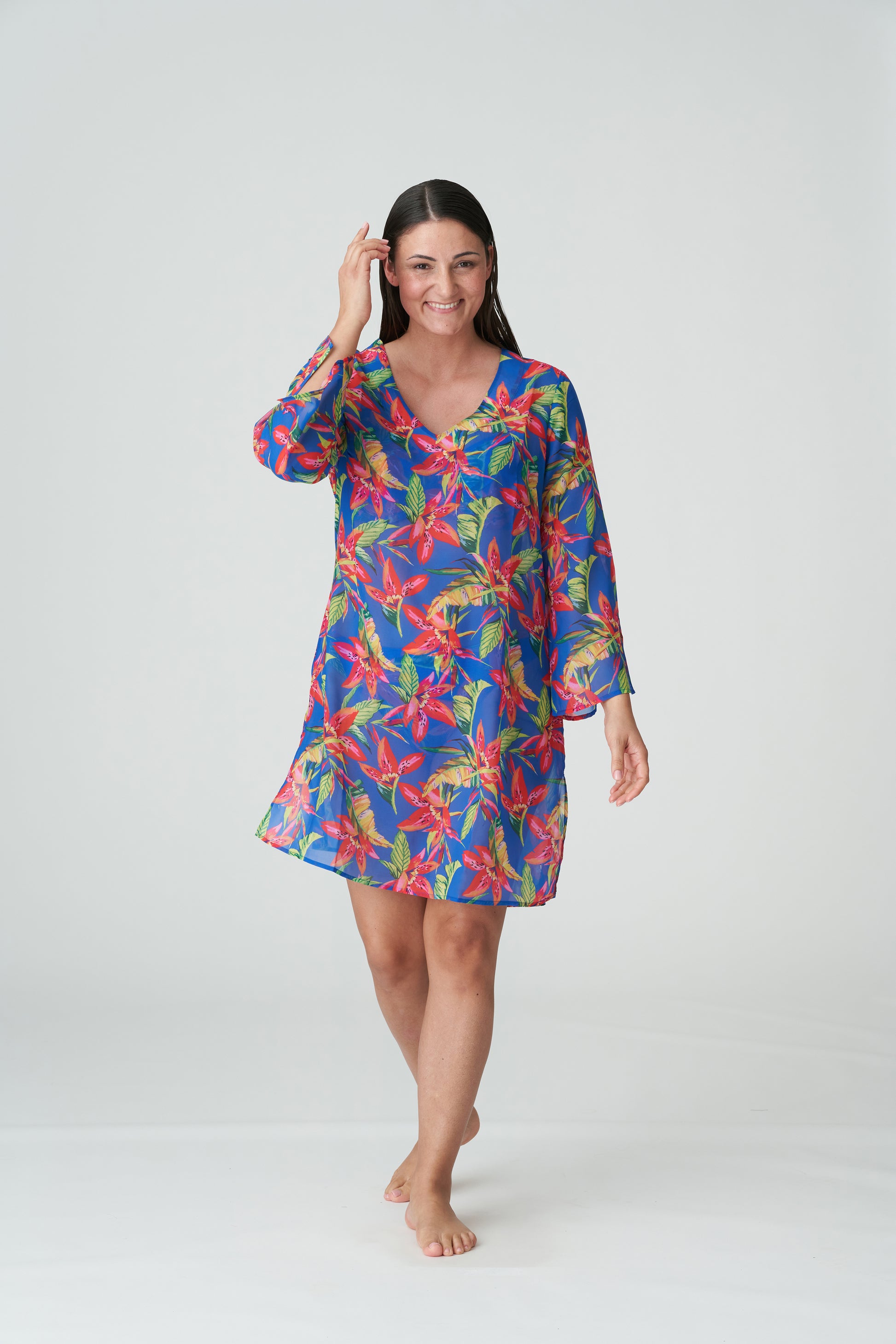 PrimaDonna Swim Latakia badmode caftan Tropical Rainforest