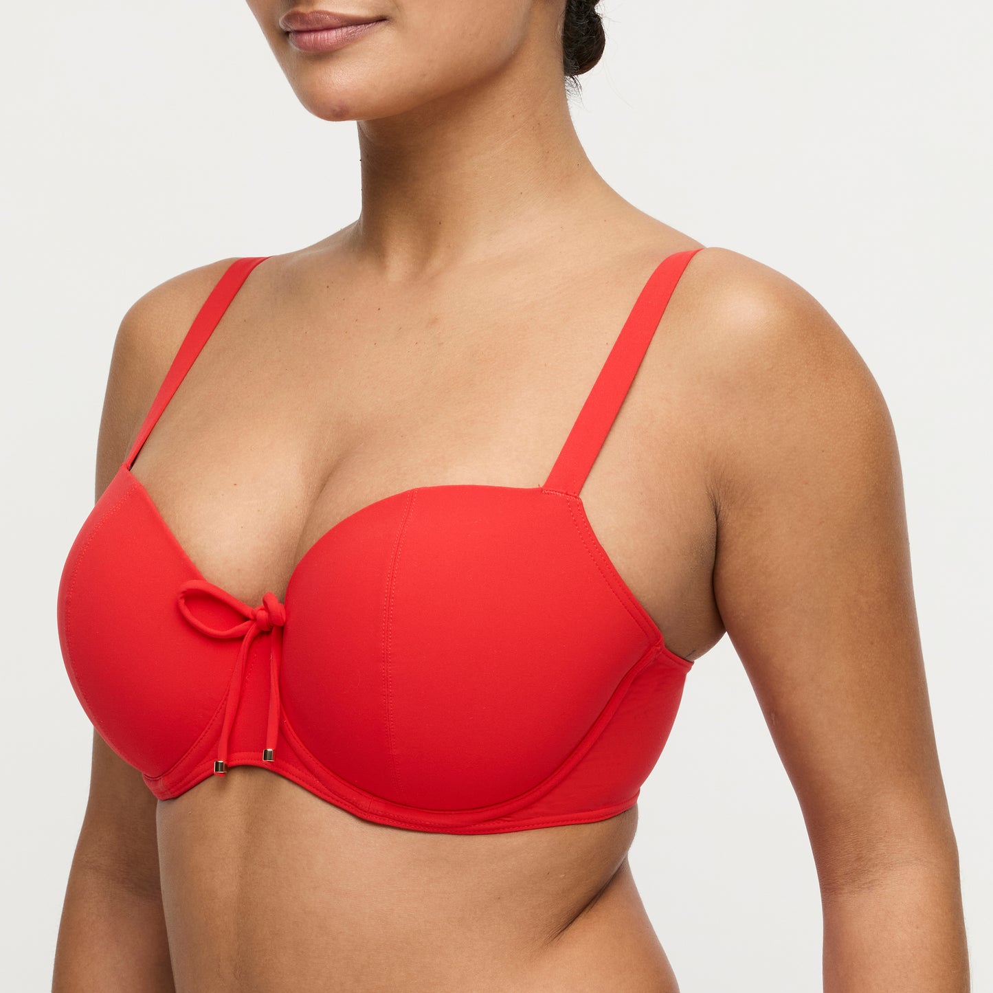 Primadonna Swim Aswan voorgevormde balconette bikini fiesta rood
