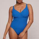 PrimaDonna Swim Aswan plunge badpak zonder beugels Delphinium Cheer Blue