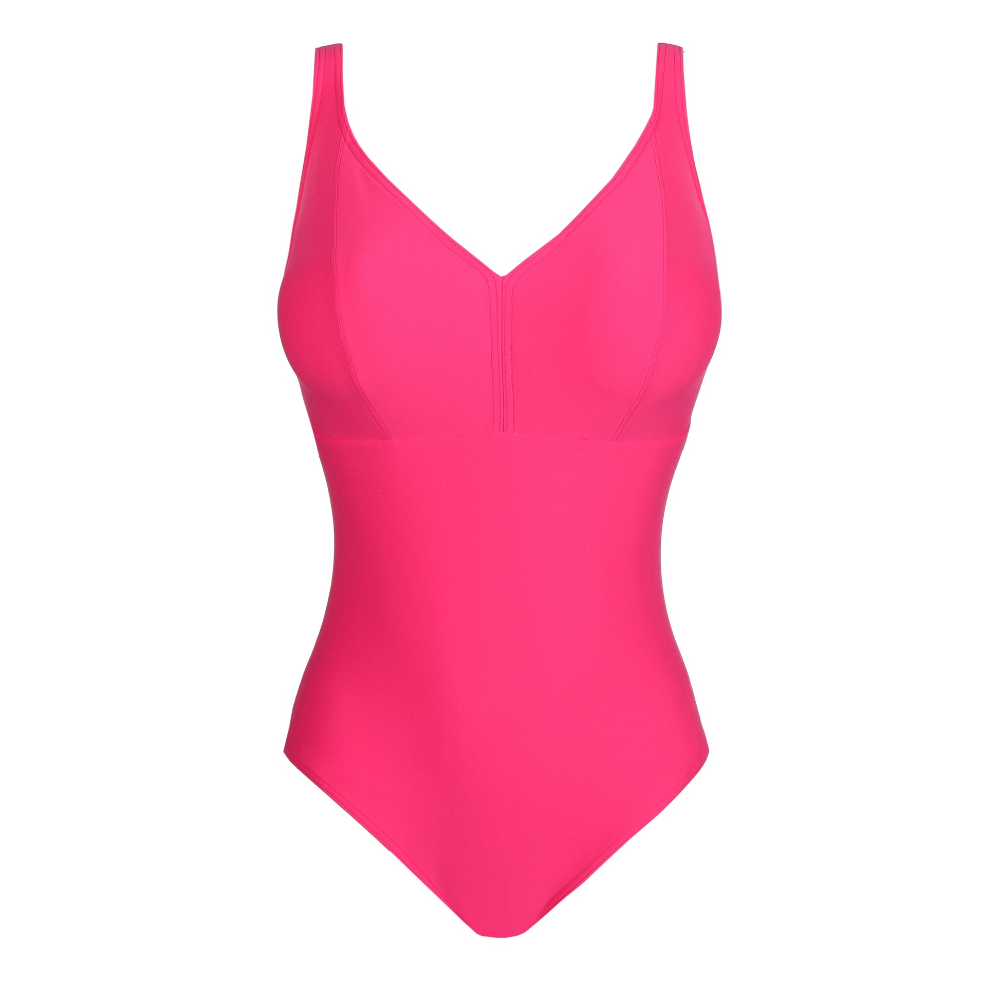 PrimaDonna Swim Aswan plunge badpak zonder beugels Dragon Fruit