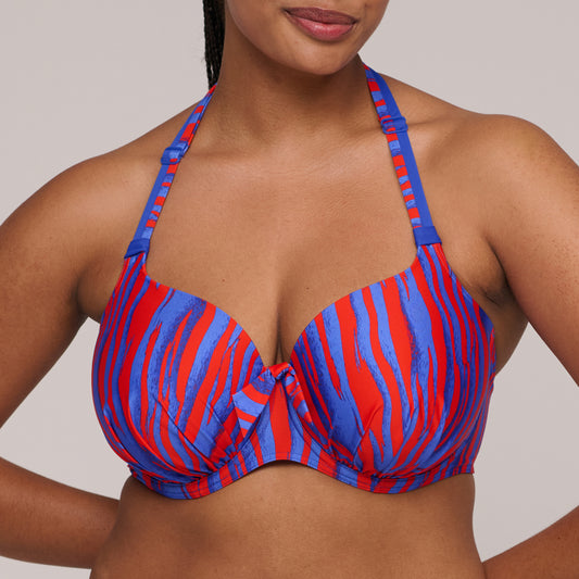 PrimaDonna Swim Skudai voorgevormde bikini hartvorm Wild stripes