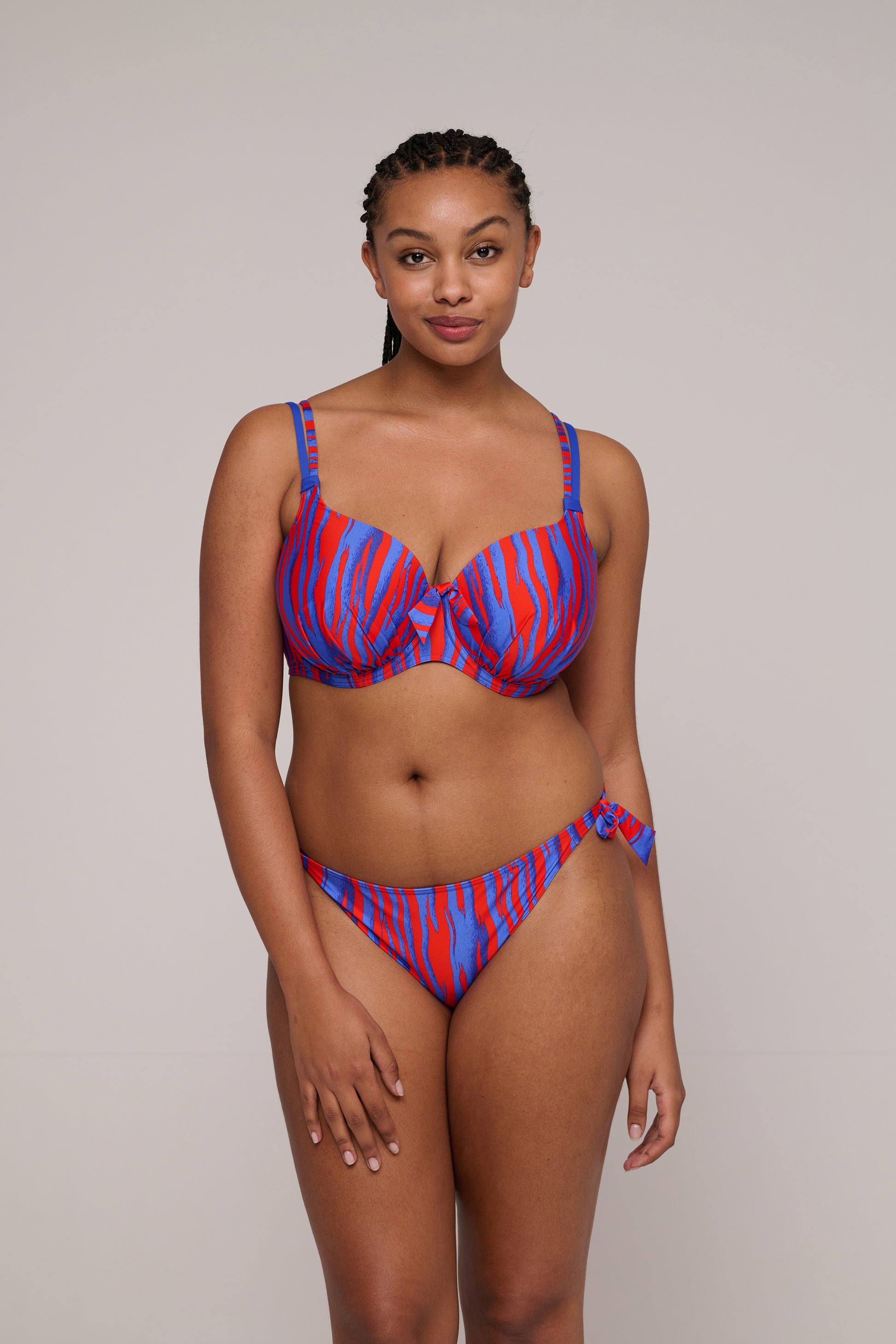 PrimaDonna Swim Skudai voorgevormde bikini hartvorm Wild stripes