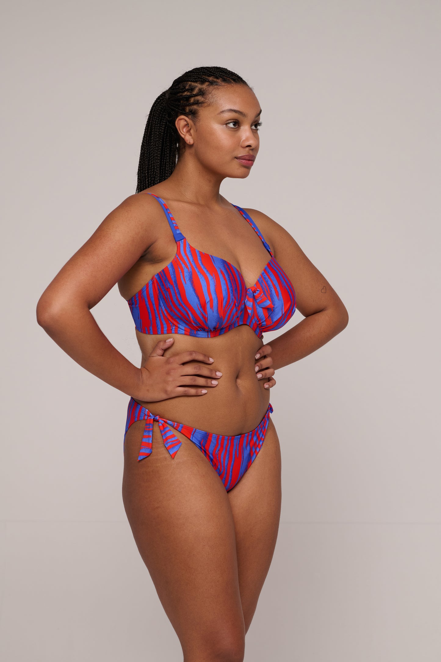 PrimaDonna Swim Skudai voorgevormde bikini hartvorm Wild stripes