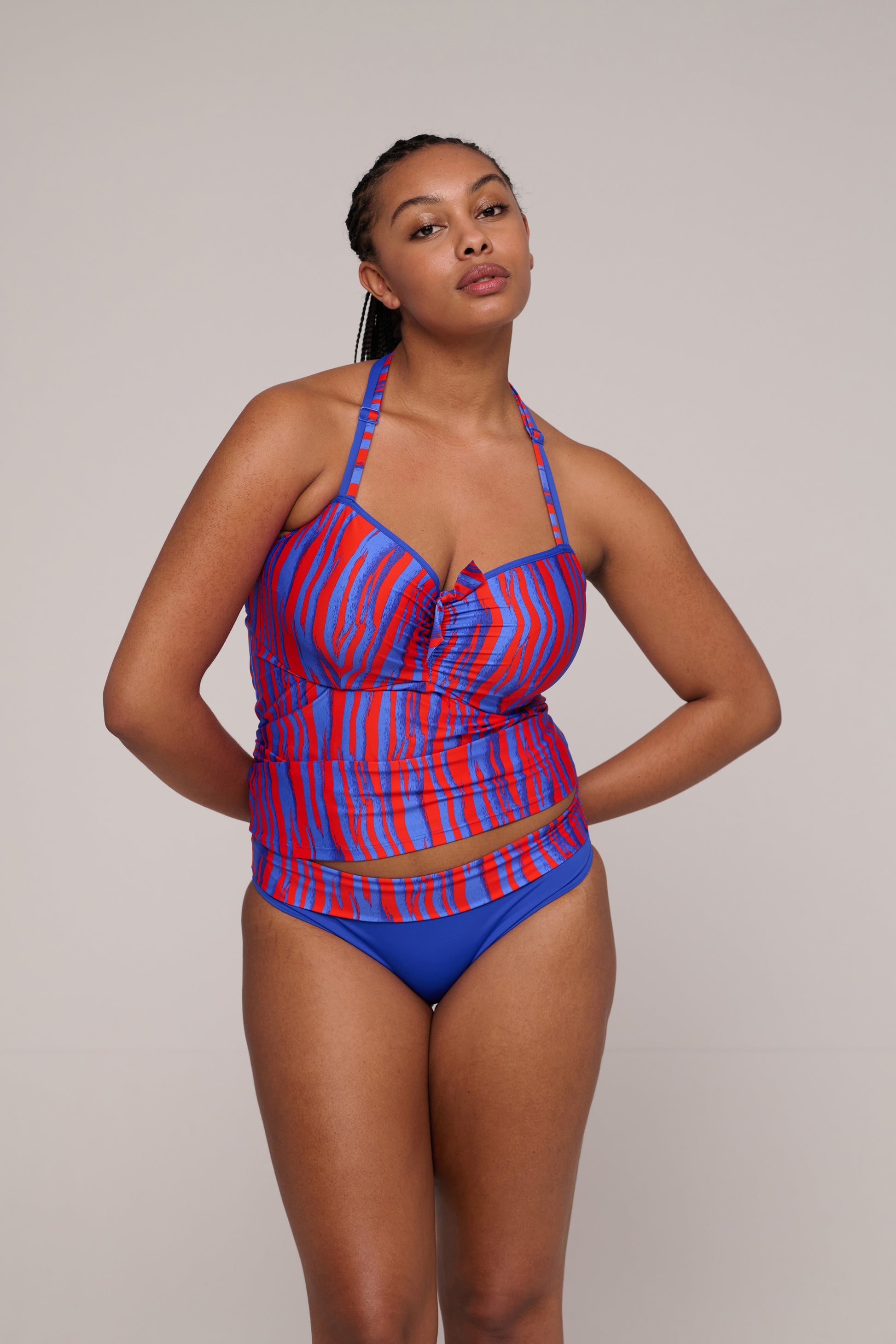 PrimaDonna Swim Skudai bikini slip met omslag Wild stripes