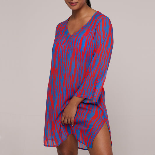 PrimaDonna Swim Skudai badmode caftan Wild stripes