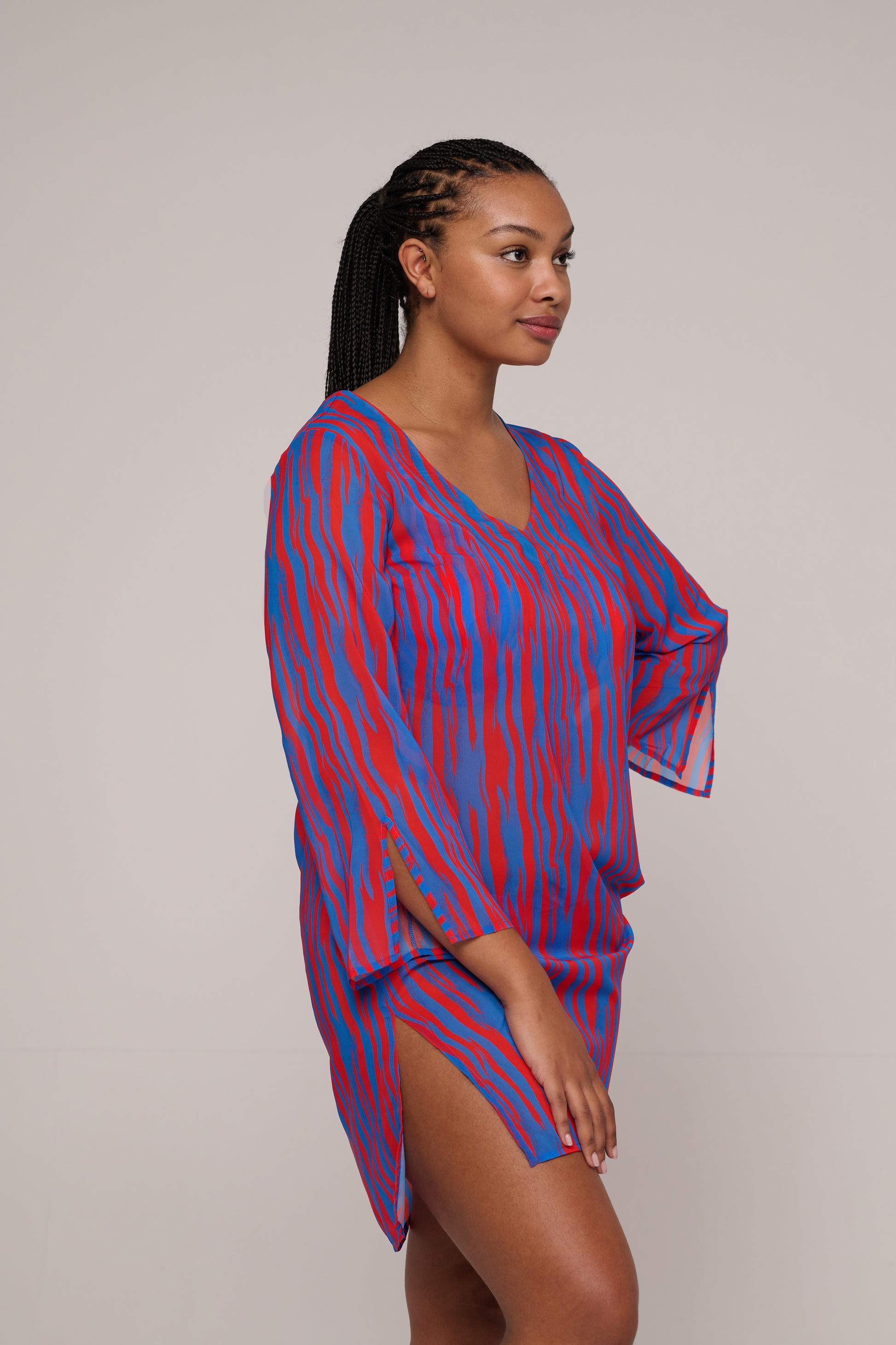 PrimaDonna Swim Skudai badmode caftan Wild stripes