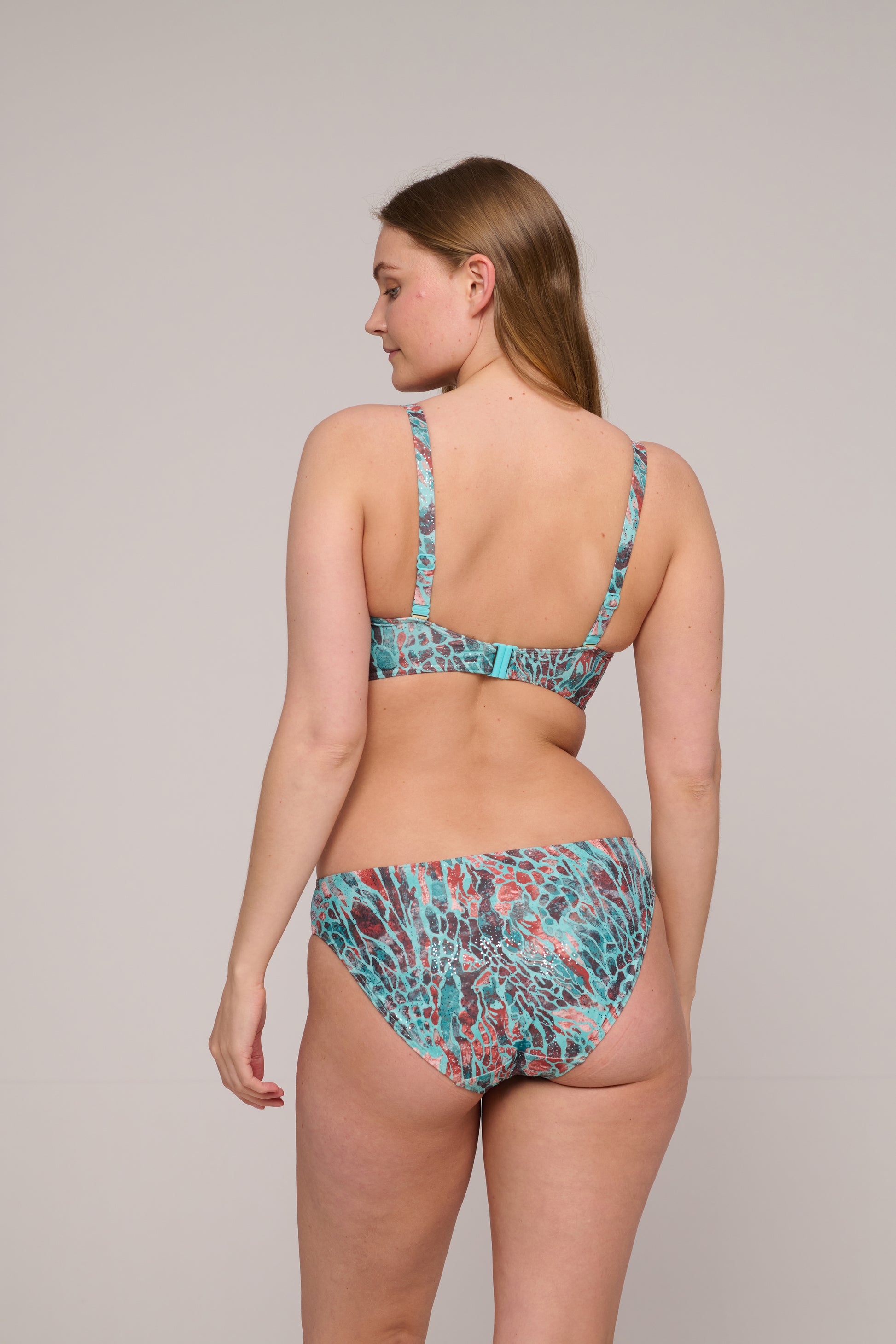 Primadonna Swim Riyad volle cup bikinitop Turquoise Seas