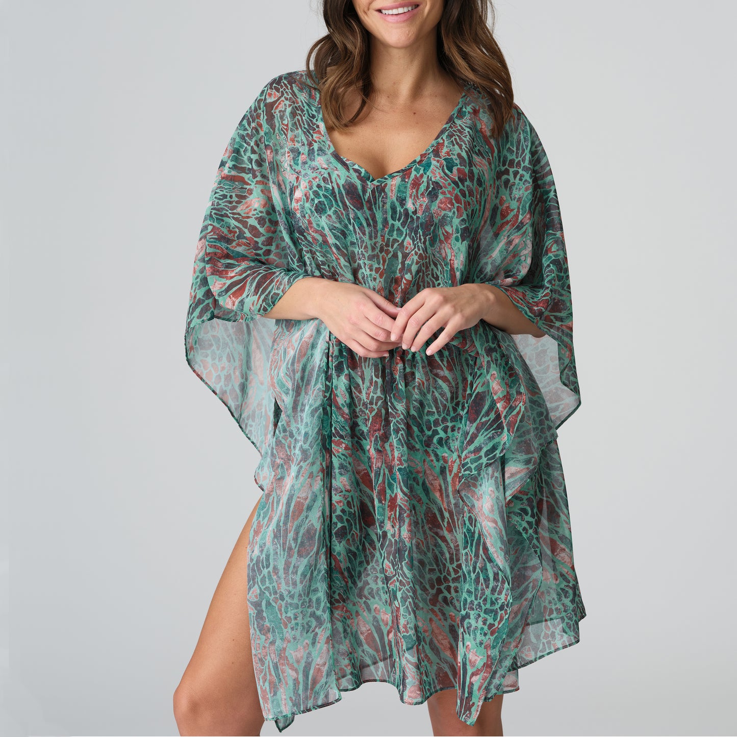 PrimaDonna Swim Riyad badmode caftan Turquoise Seas