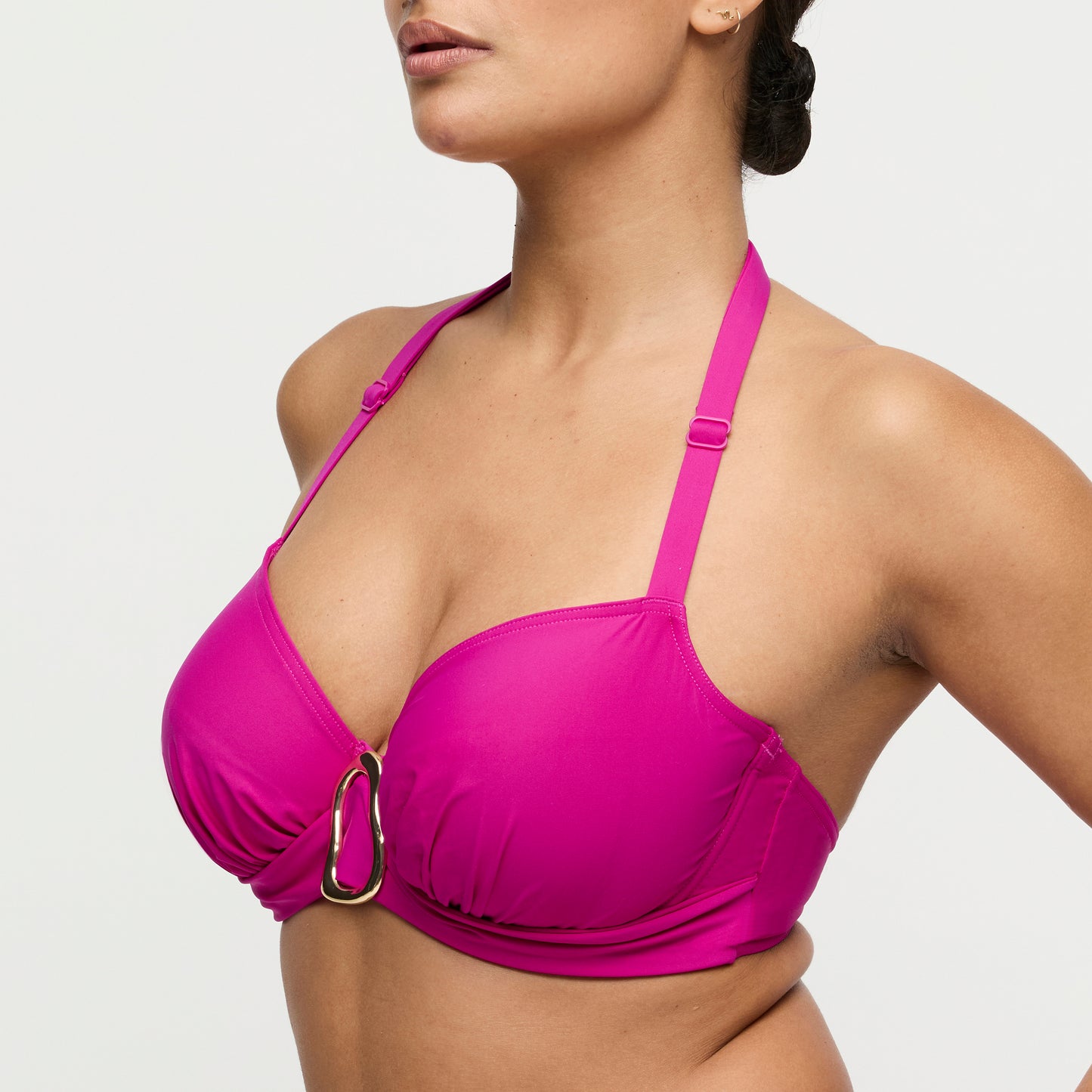 Primadonna Swim Uvita volle cup bikinitop Deep Magenta